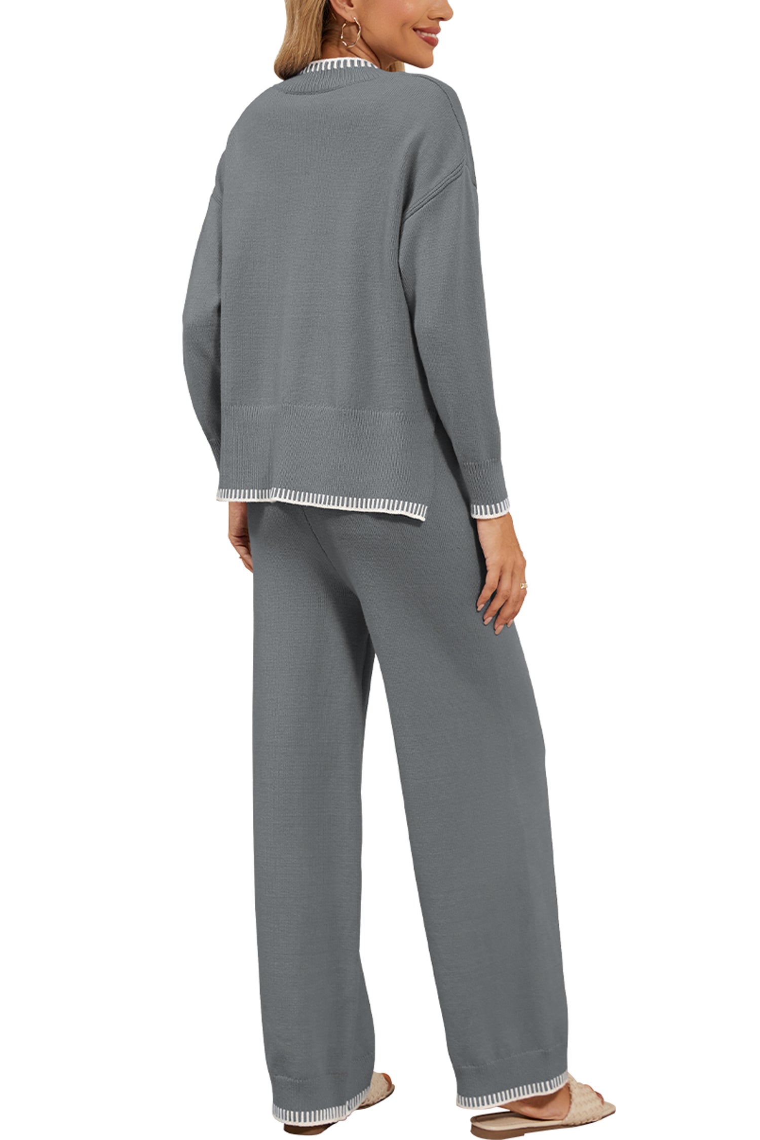 Cakulo Women's 2-Piece Set Fall Sweatsuit Loungewear