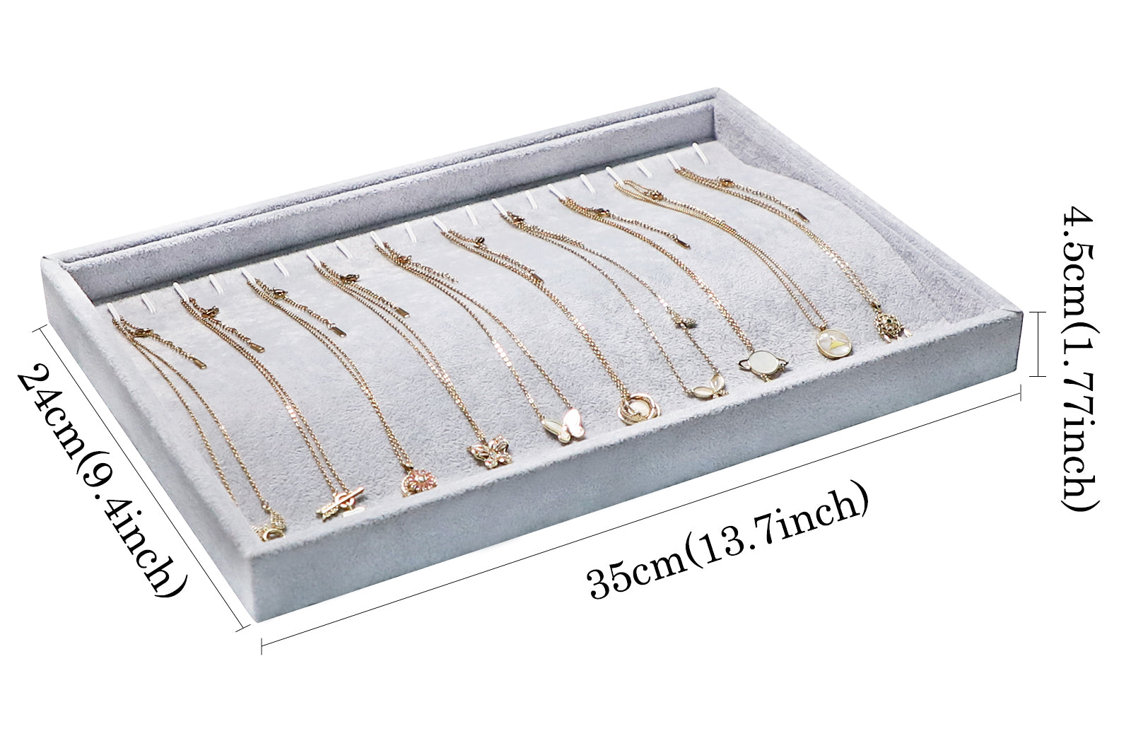 Cakulo Jewelry Display Drawer Insert Jewelry Storage Tray