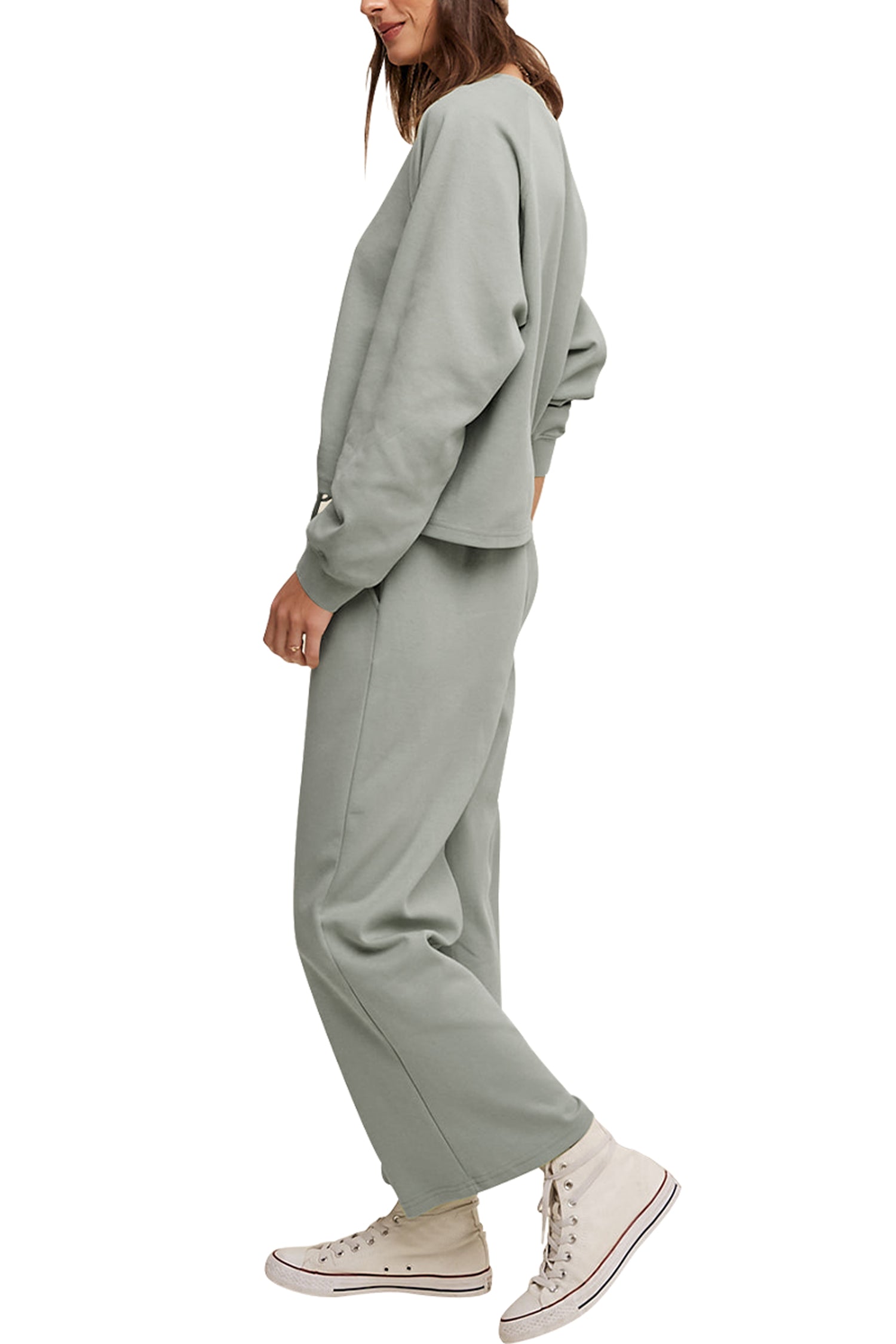 Cakulo Women's Trendy 2-Piece Fall Tracksuit