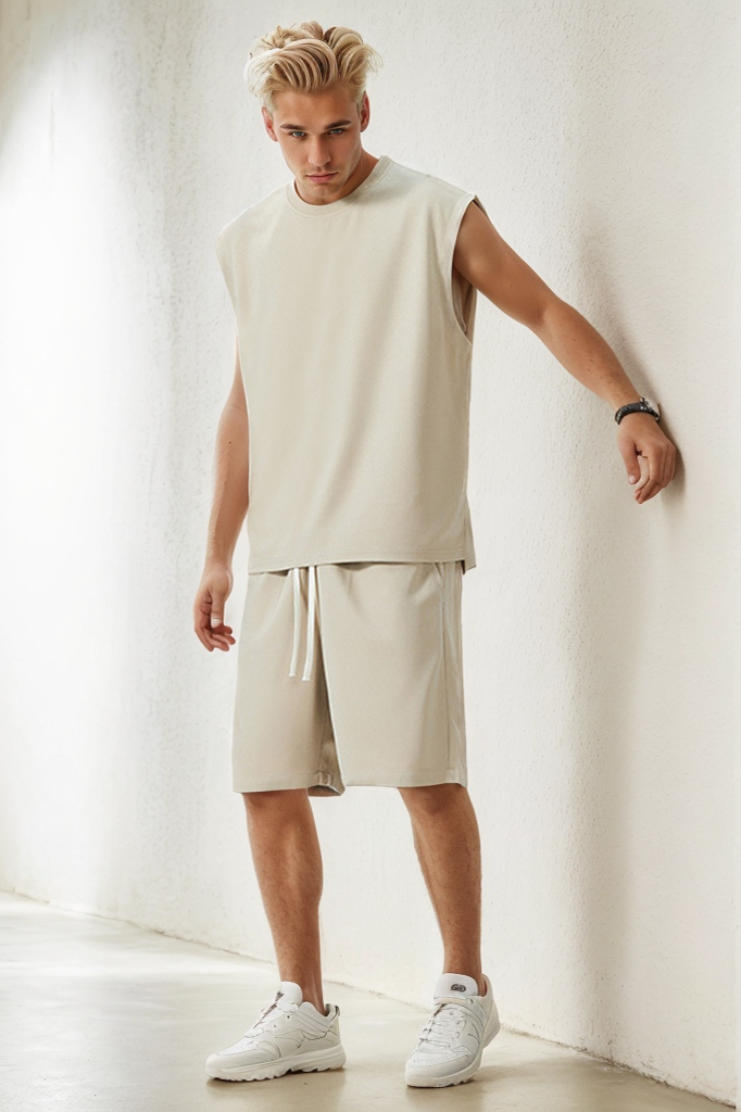 Cakulo Men's Summer Sport Set - 2 Piece Casual Outfit