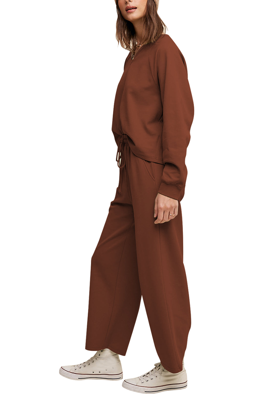 Cakulo Women's Trendy 2-Piece Fall Tracksuit