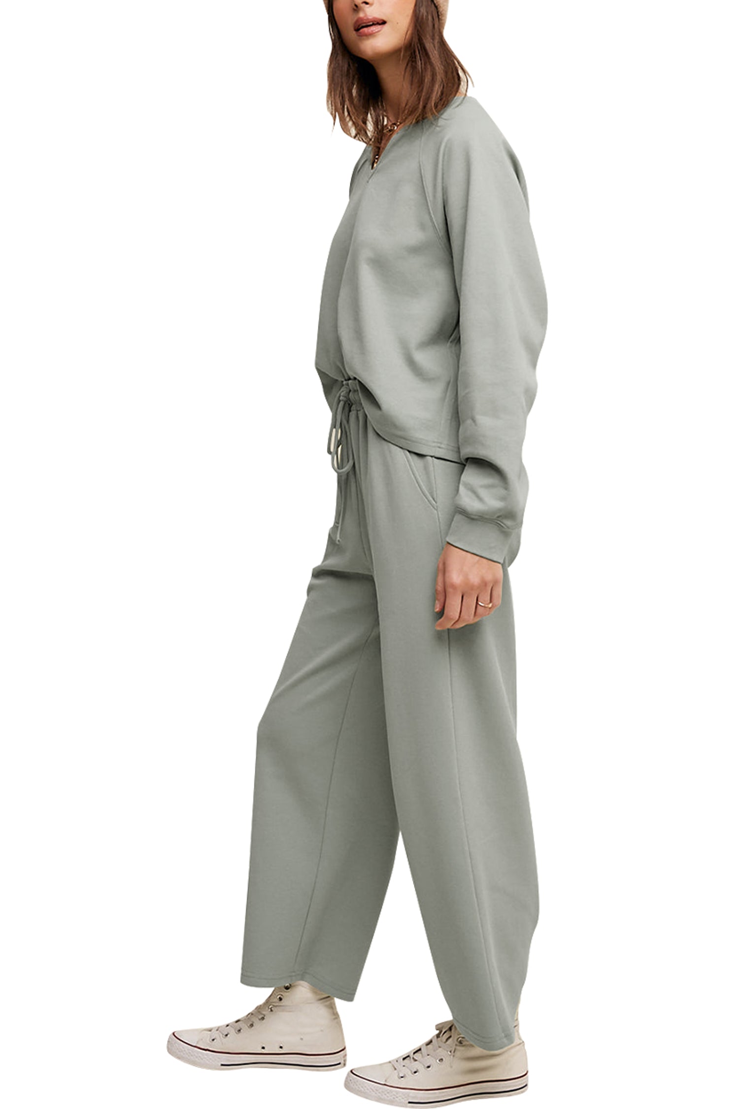 Cakulo Women's Trendy 2-Piece Fall Tracksuit