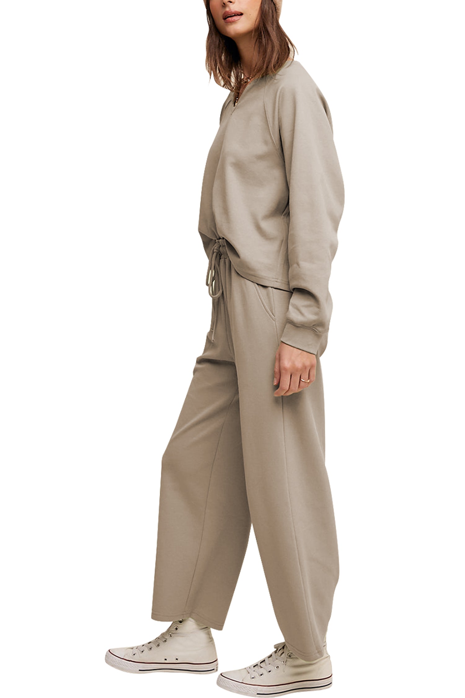 Cakulo Women's Trendy 2-Piece Fall Tracksuit