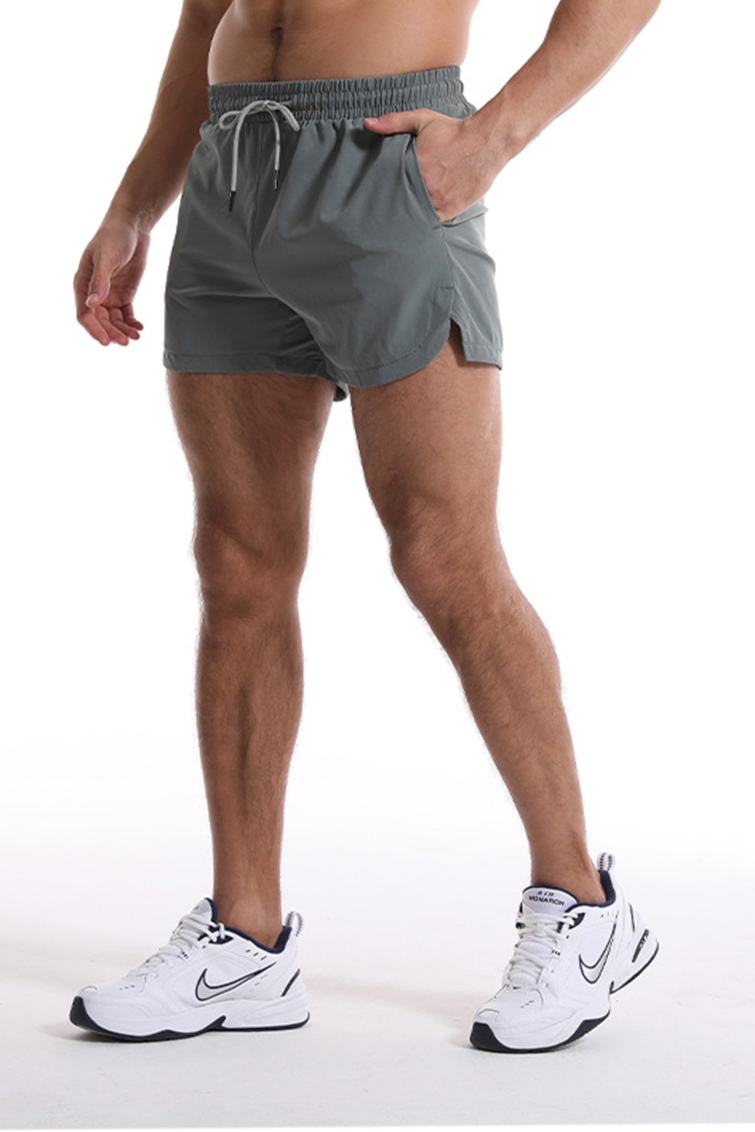 Cakulo Men's Running Marathon Athletic Loose Fit Shorts