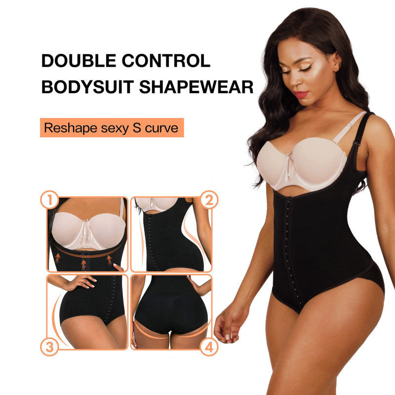 Cakulo Enhanced Women's Front Closure Shapewear - Chest Support Tummy Control