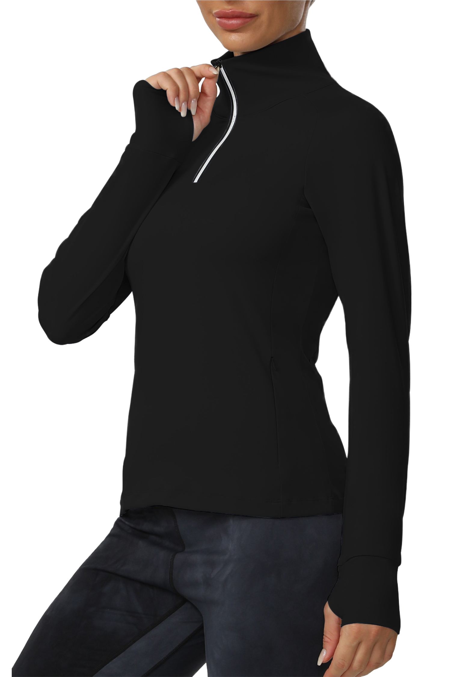 Cakulo Women's Protection Golf Jackets Lightweight Full - Zip Long - Sleeve with Pockets