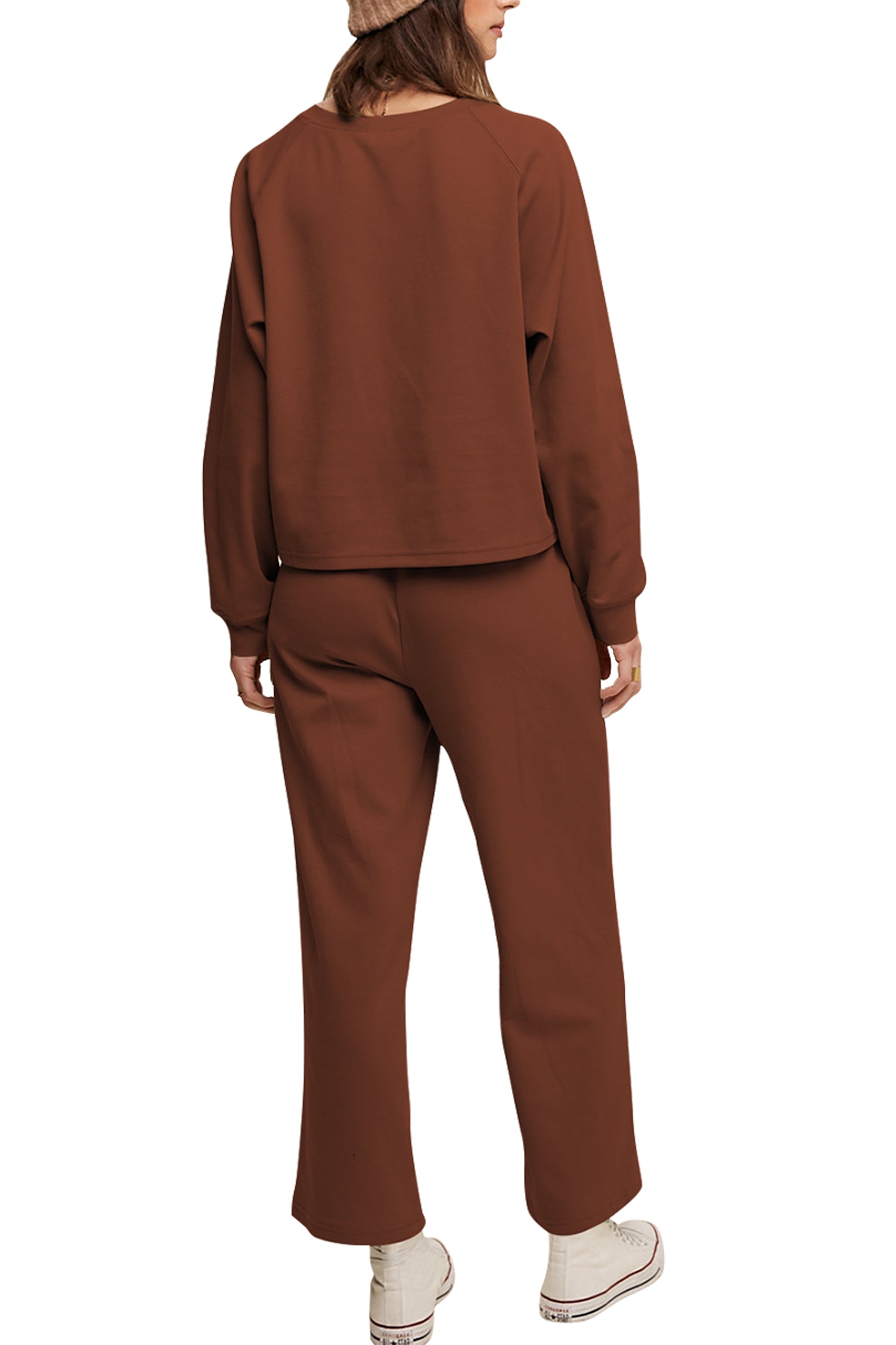 Cakulo Women's Trendy 2-Piece Fall Tracksuit