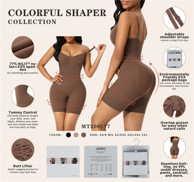 Cakulo Women European and American Hot-Selling One-Piece Shapewear