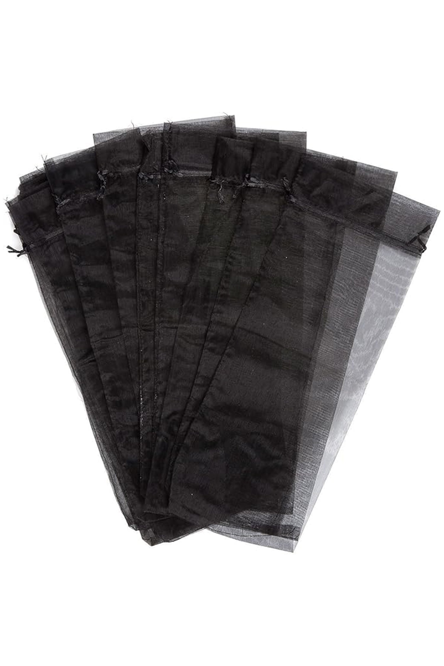 Cakulo 20pcs  Organza Wine Bags 5.5x14.5in Drawstring for Wedding Baby Shower