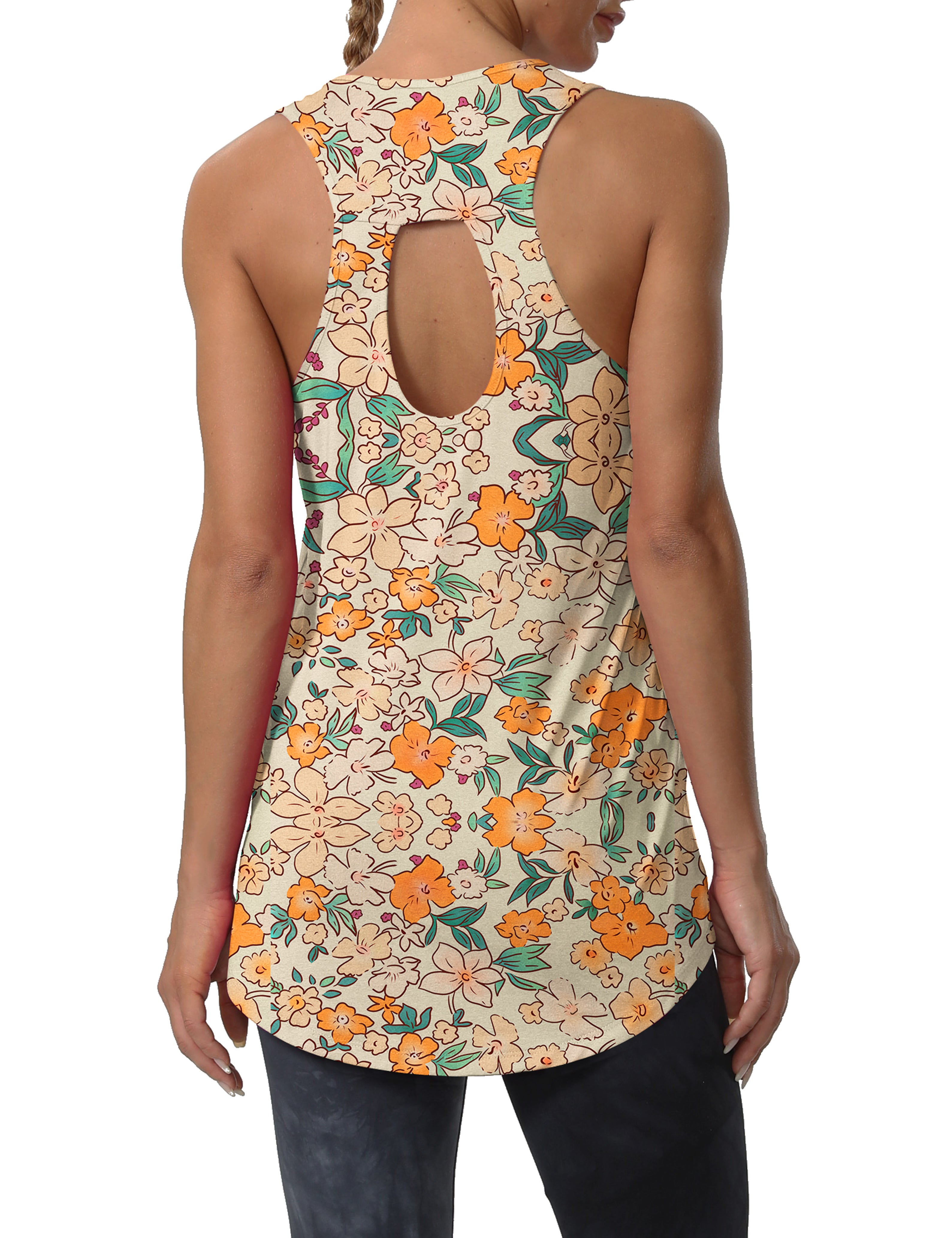 Cakulo Women's Plus Size Workout Tank