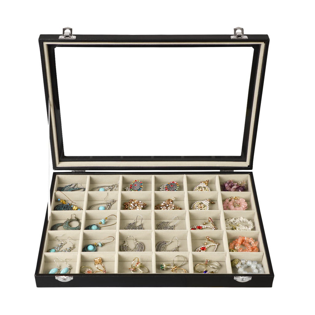 Cakulo Jewelry Organizer Earring Holder Organizer