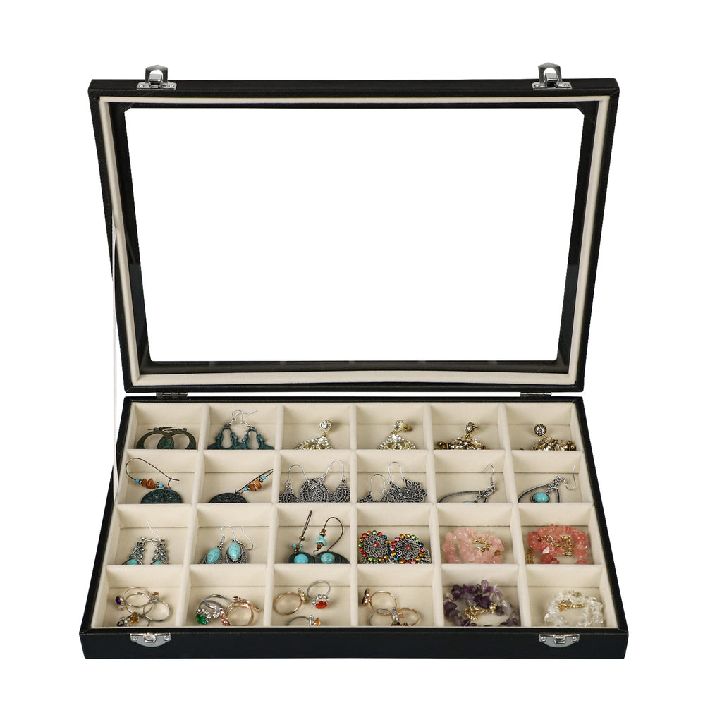 Cakulo Jewelry Organizer Earring Holder Organizer