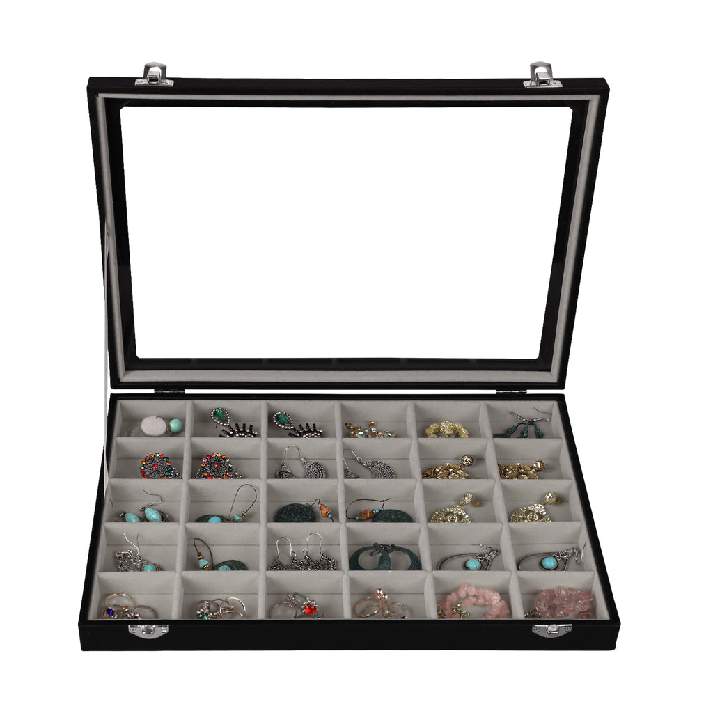 Cakulo Jewelry Organizer Earring Holder Organizer