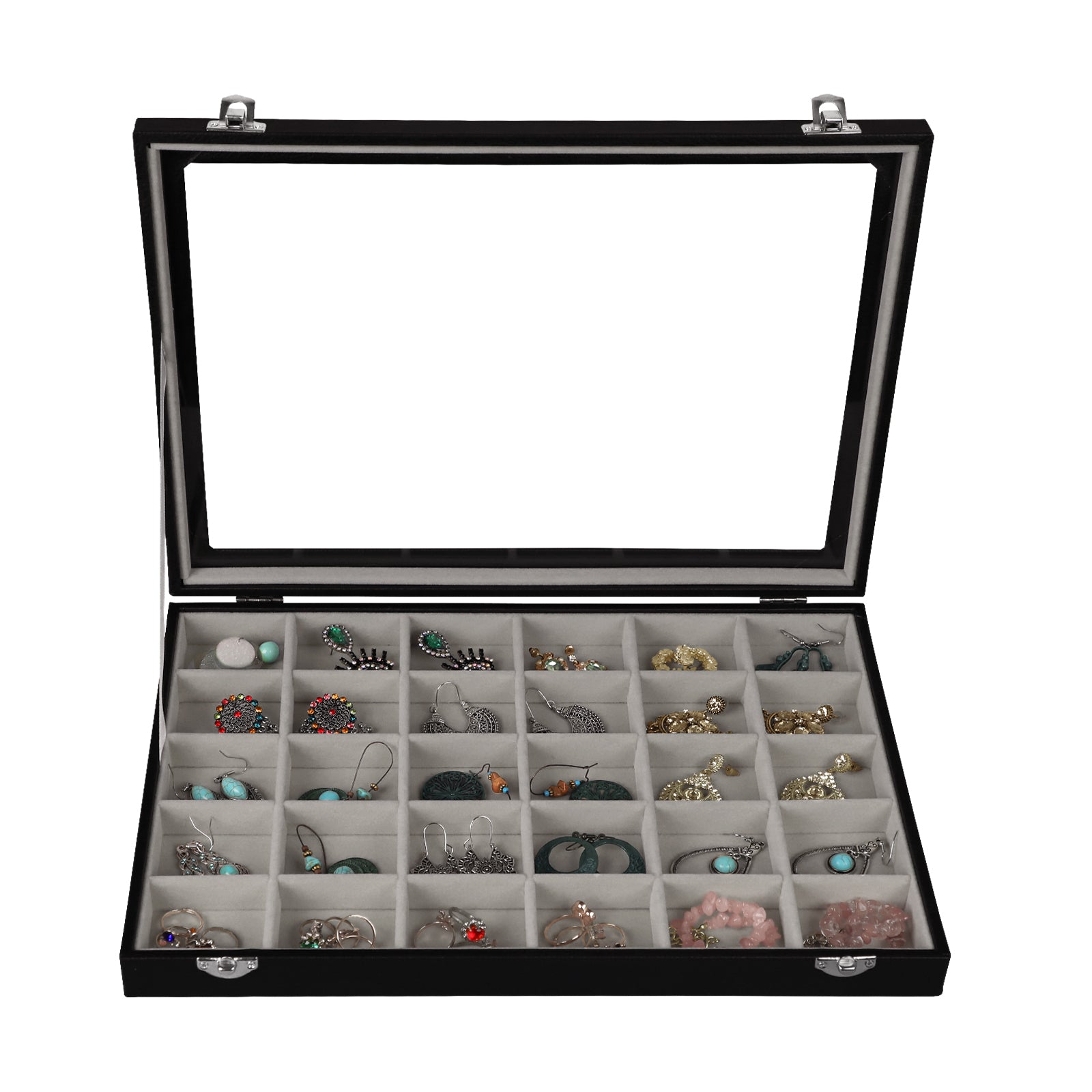Cakulo Jewelry Organizer Earring Holder Organizer
