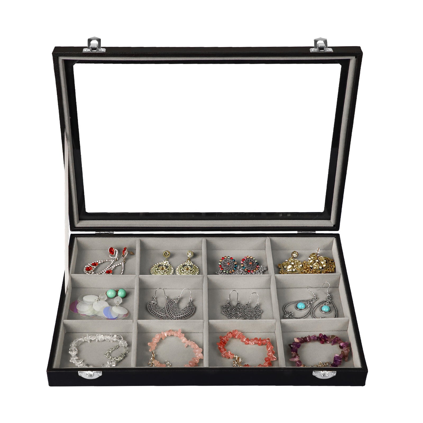 Cakulo Jewelry Organizer Earring Holder Organizer