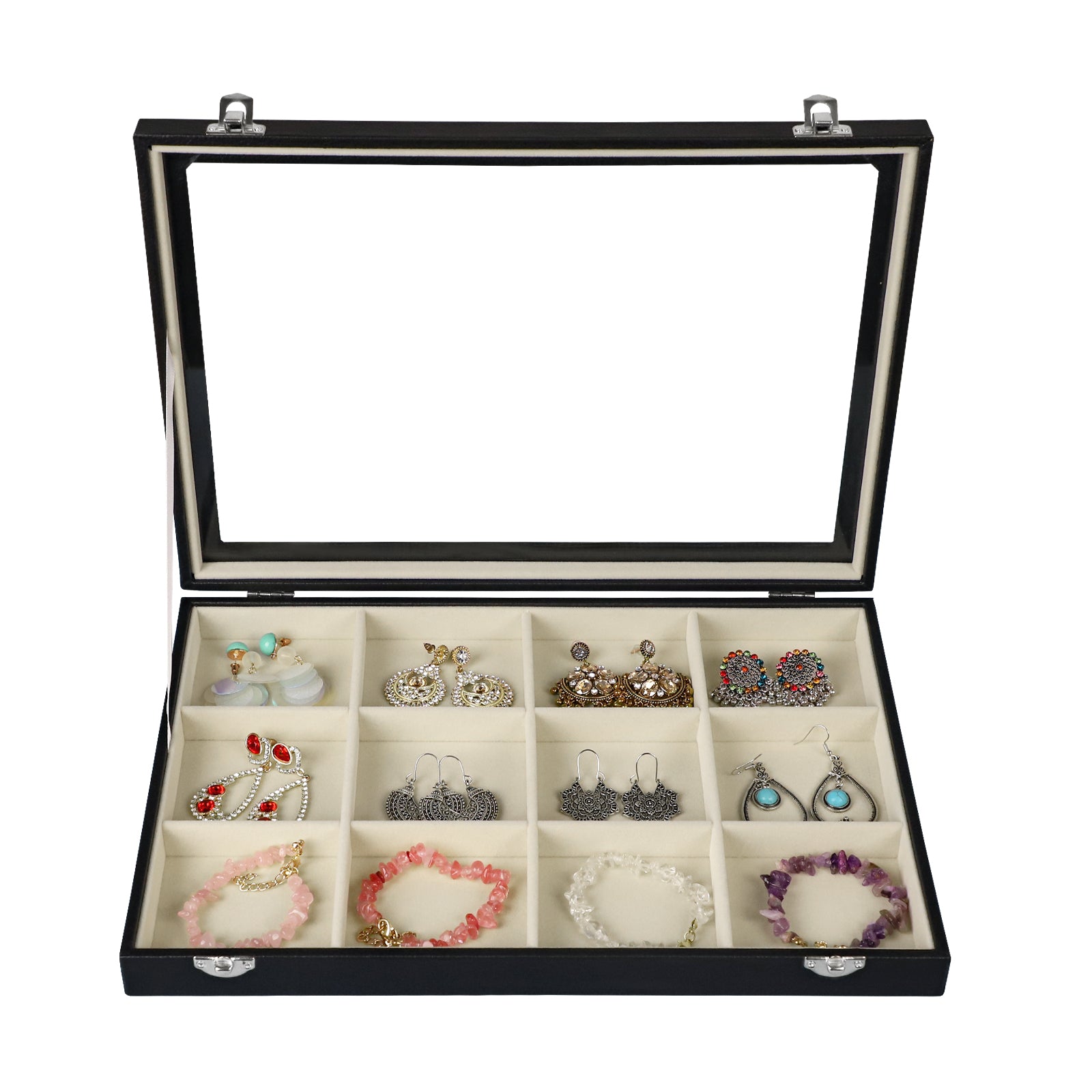 Cakulo Jewelry Organizer Earring Holder Organizer