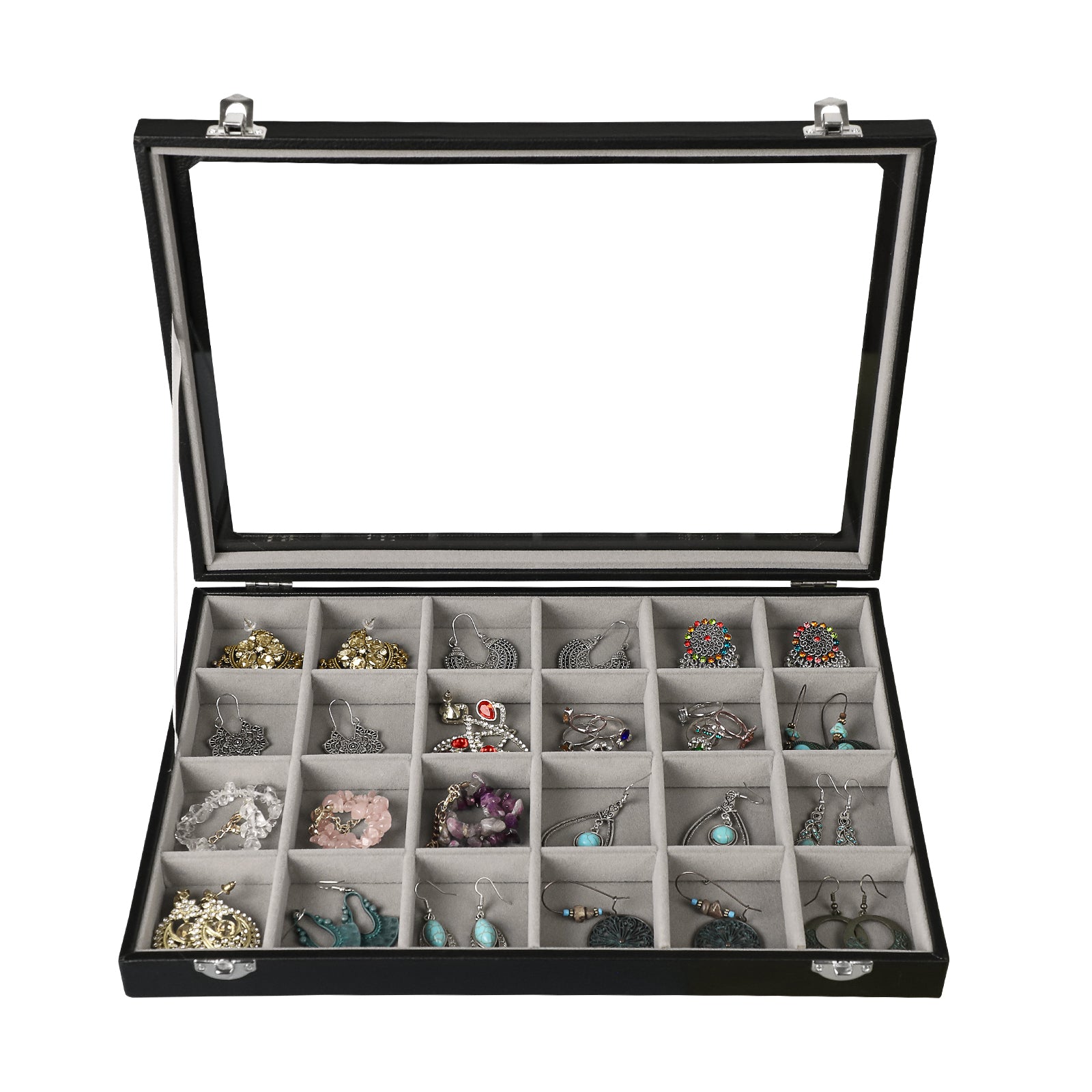 Cakulo Jewelry Organizer Earring Holder Organizer