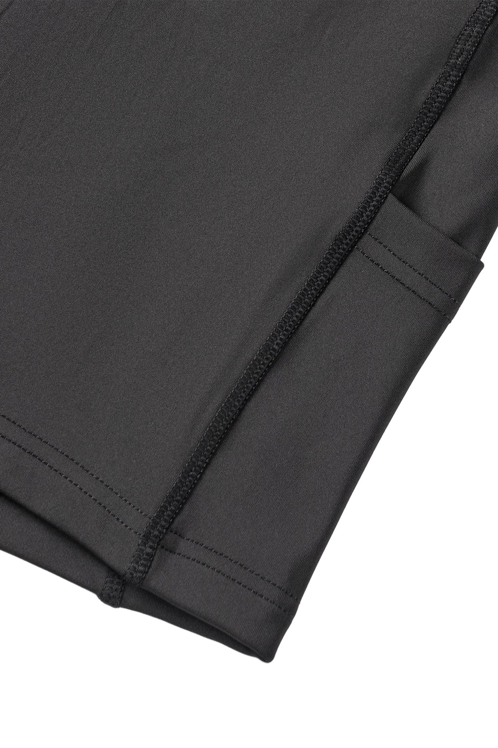 Cakulo High Waist Fake 3 Piece Yoga Women's Shorts With Invisible Pocket Breathable & Quick  Dry for Fitness