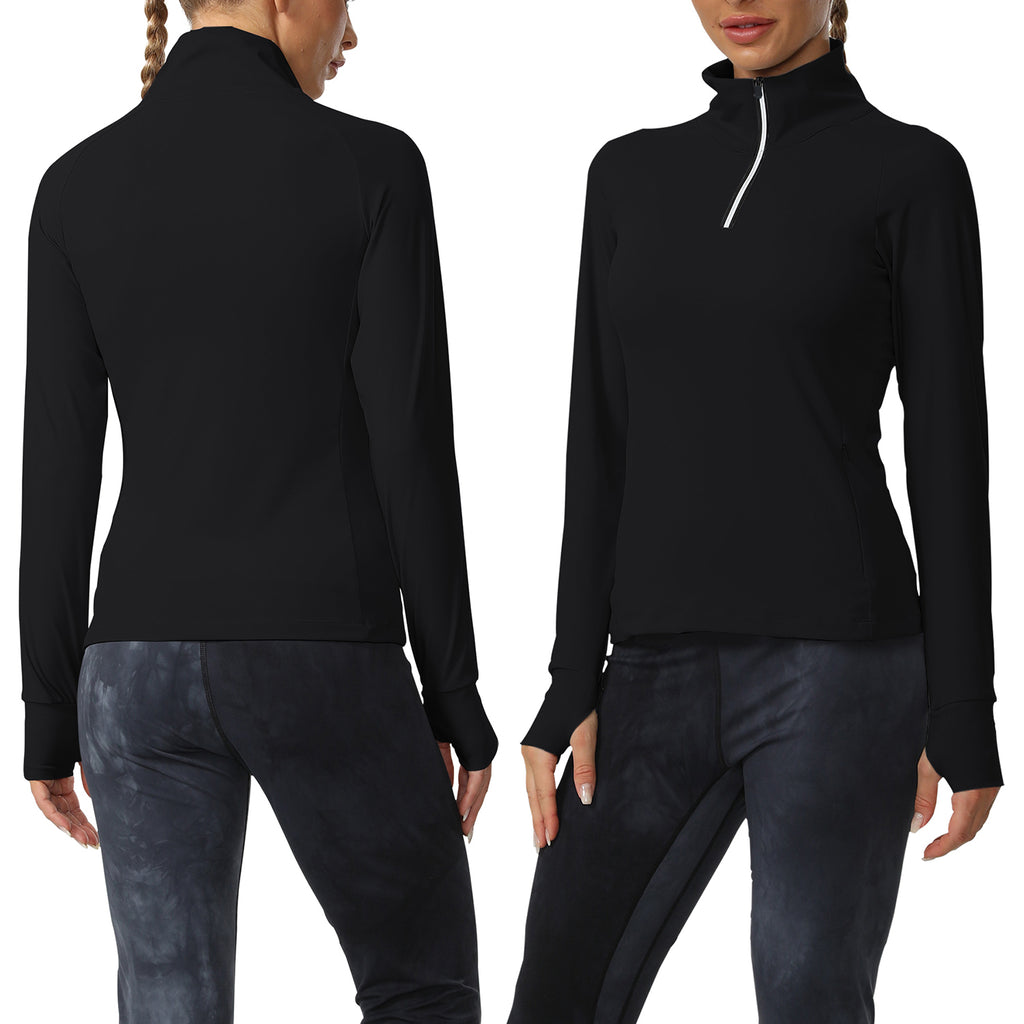 Cakulo Women's Protection Golf Jackets Lightweight Full - Zip Long - Sleeve with Pockets