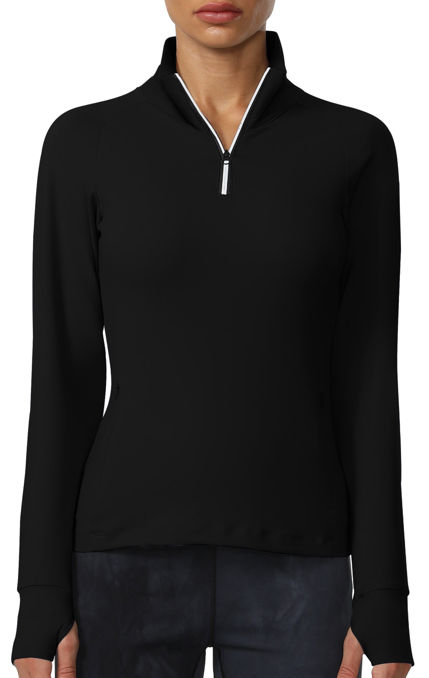 Cakulo Women's Protection Golf Jackets Lightweight Full - Zip Long - Sleeve with Pockets