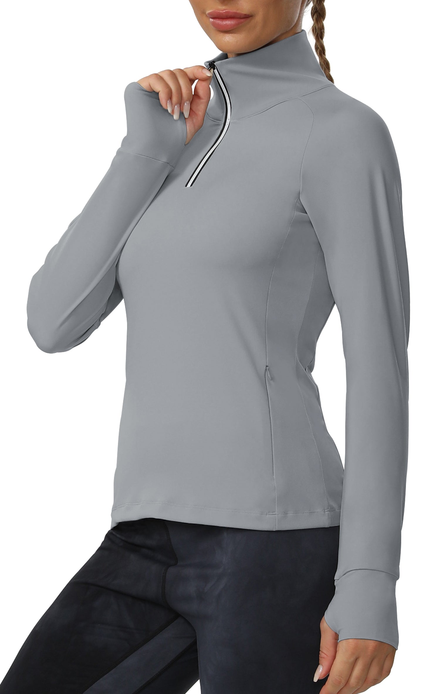 Cakulo Women's Protection Golf Jackets Lightweight Full - Zip Long - Sleeve with Pockets