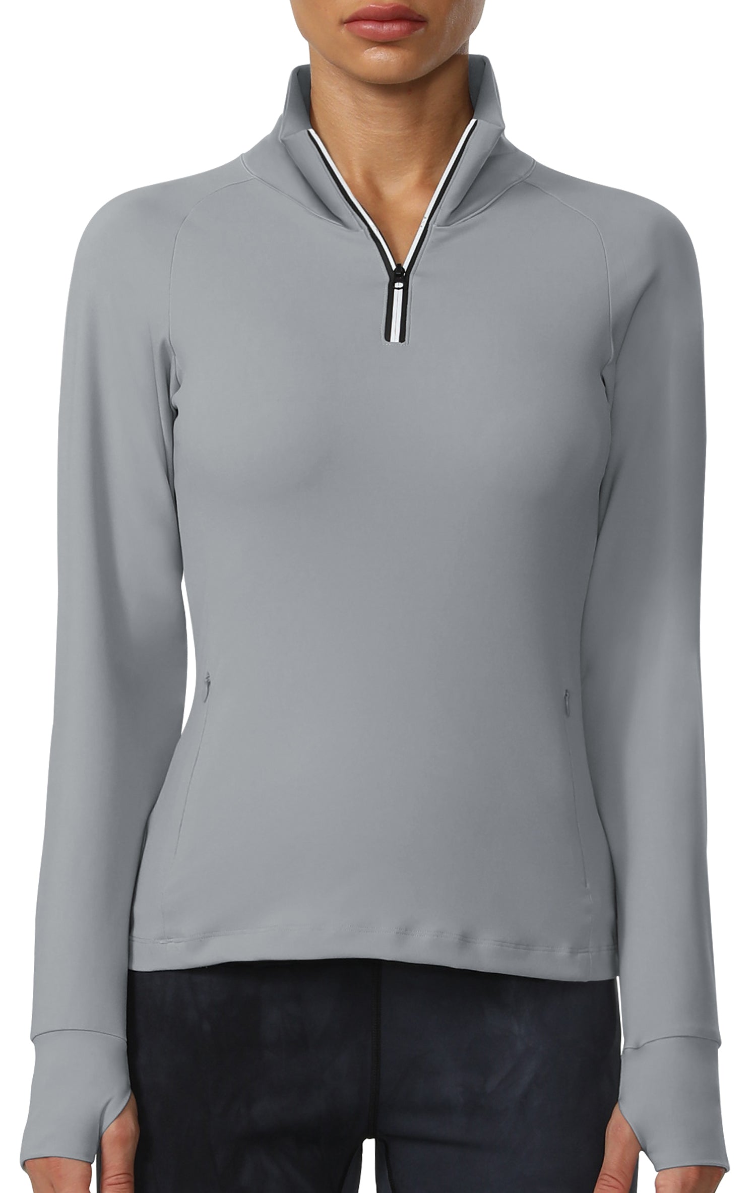 Cakulo Women's Protection Golf Jackets Lightweight Full - Zip Long - Sleeve with Pockets
