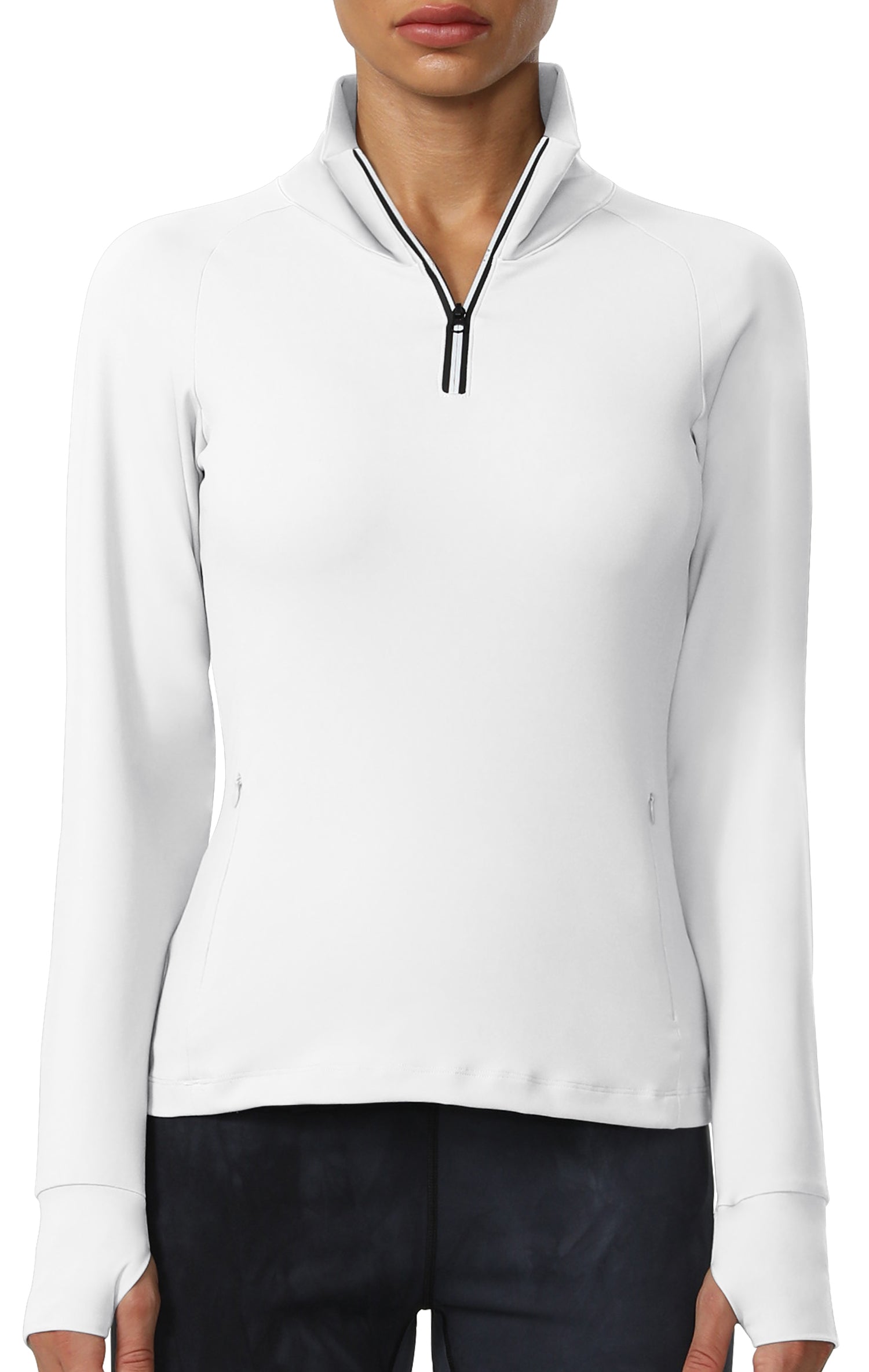 Cakulo Women's Protection Golf Jackets Lightweight Full - Zip Long - Sleeve with Pockets