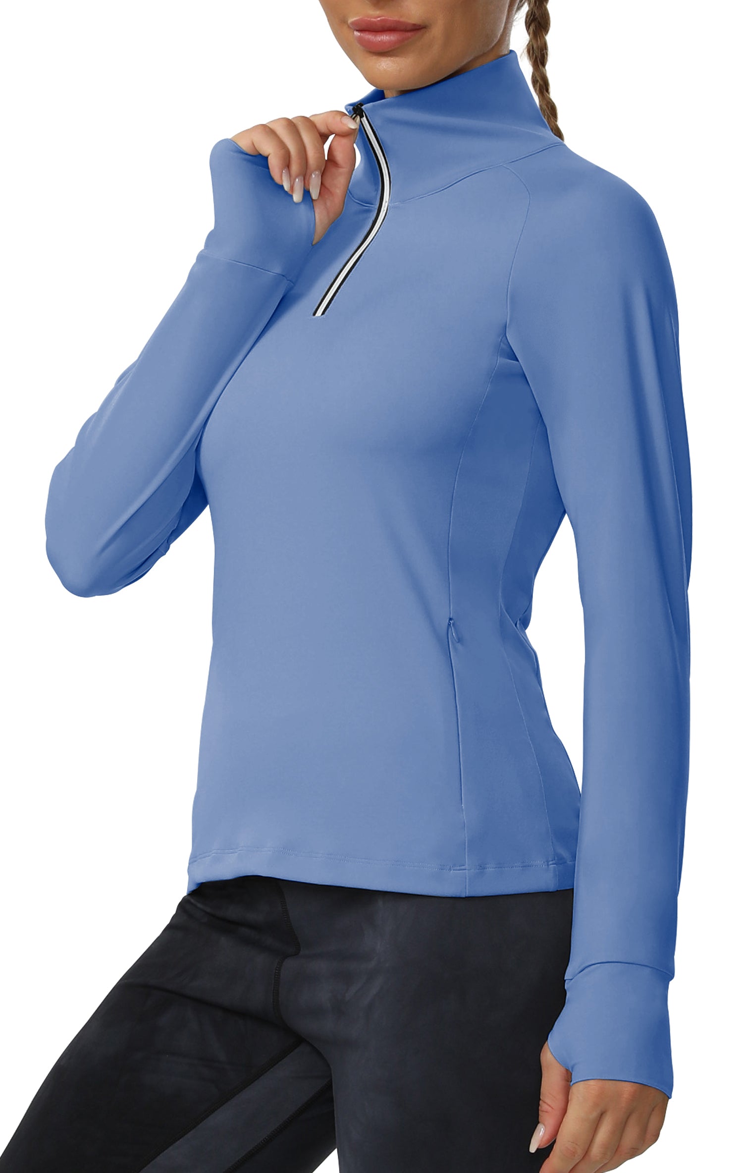 Cakulo Women's Protection Golf Jackets Lightweight Full - Zip Long - Sleeve with Pockets
