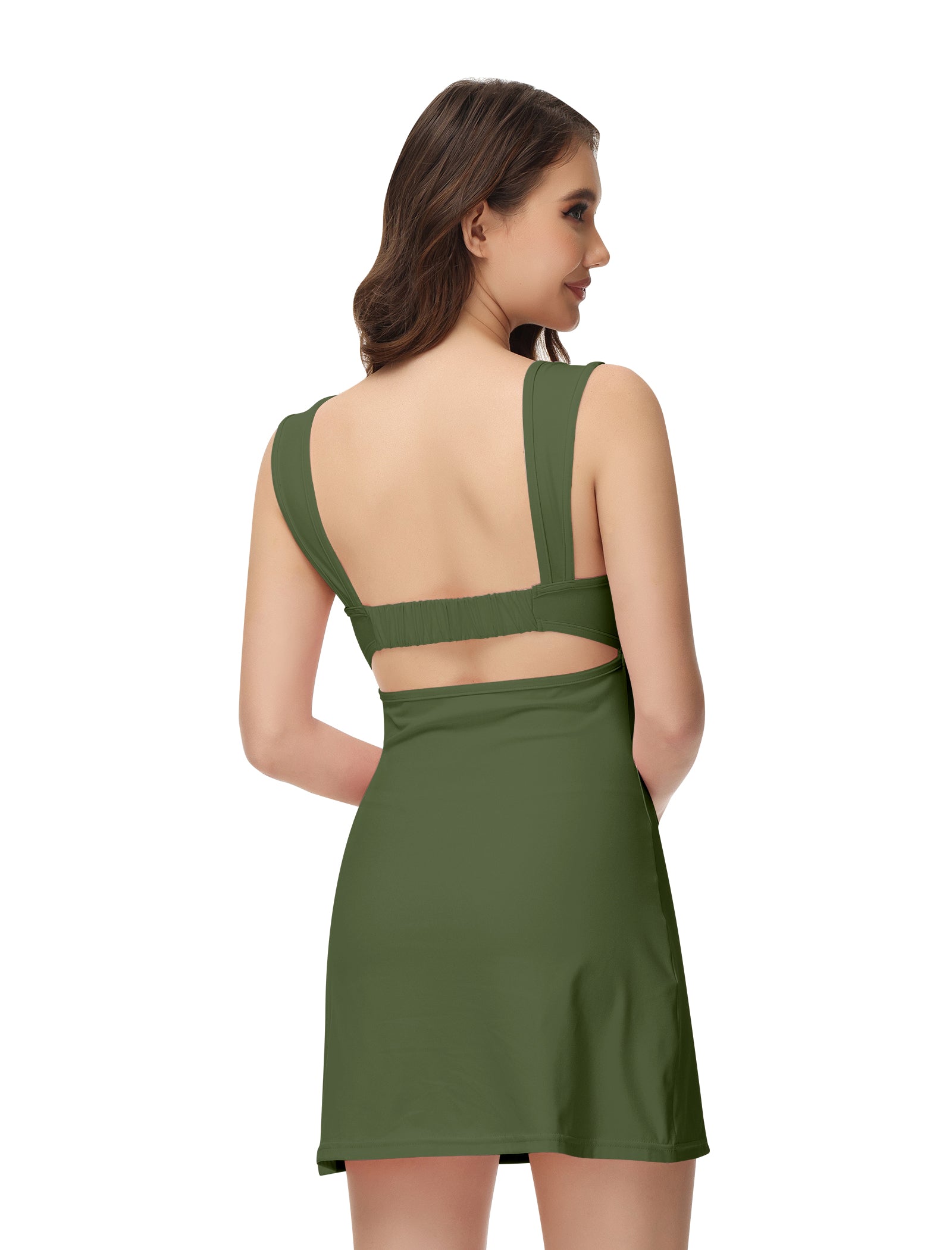 Cakulo Basic Casual Mini Dress