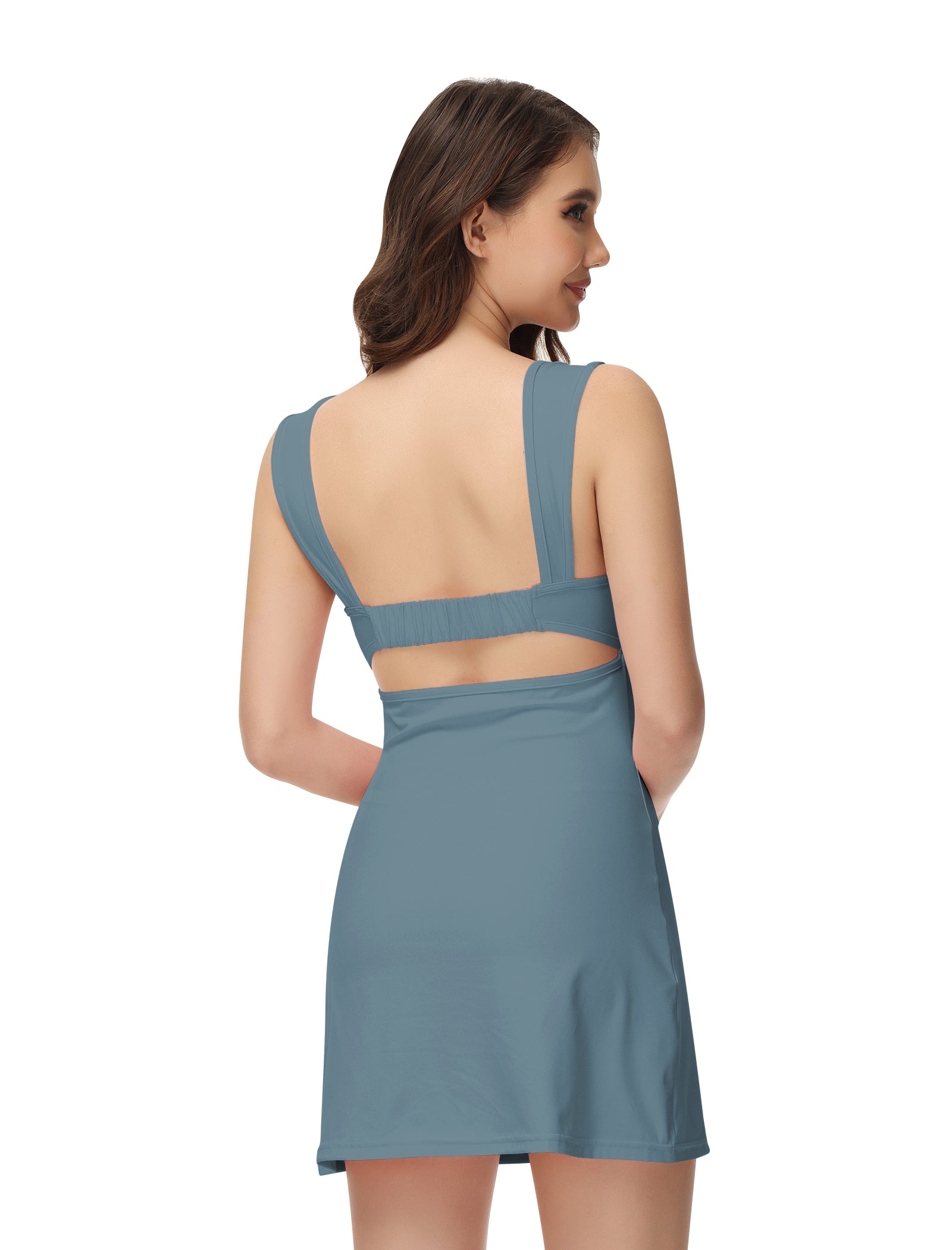 Cakulo Basic Casual Mini Dress