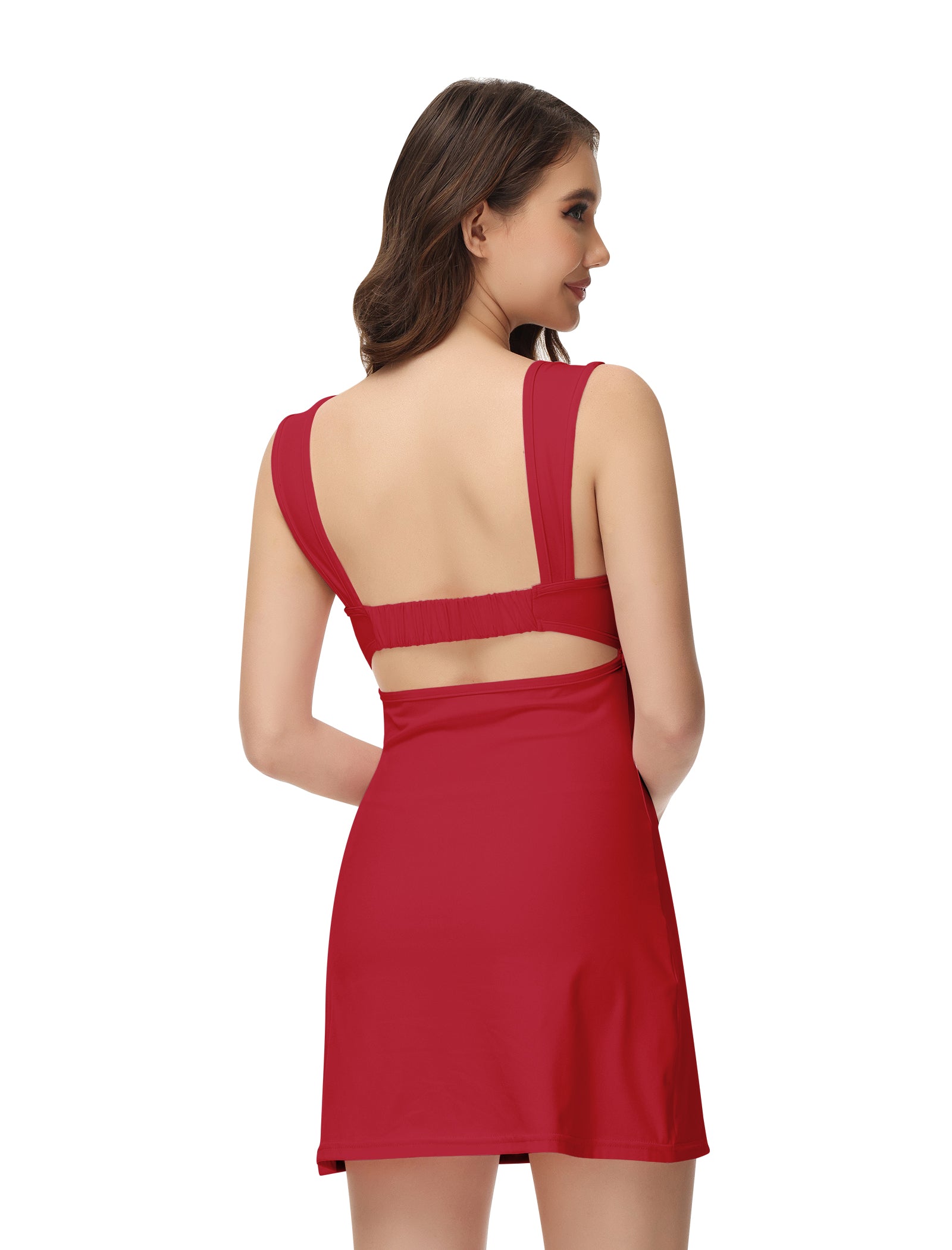 Cakulo Basic Casual Mini Dress