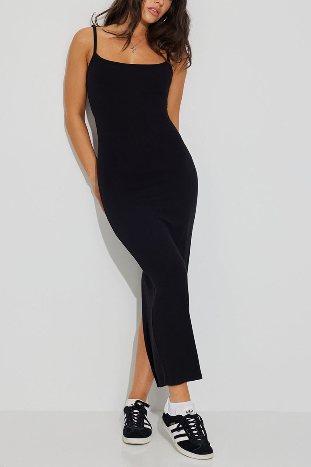 Cakulo Women's Sexy Bodycon Midi Dress