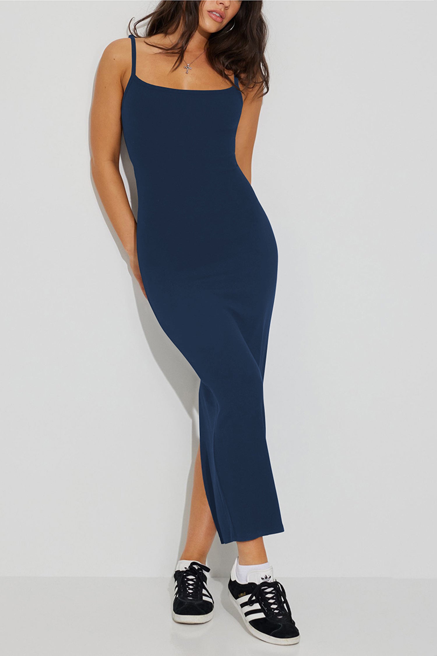 Cakulo Women's Sexy Bodycon Midi Dress