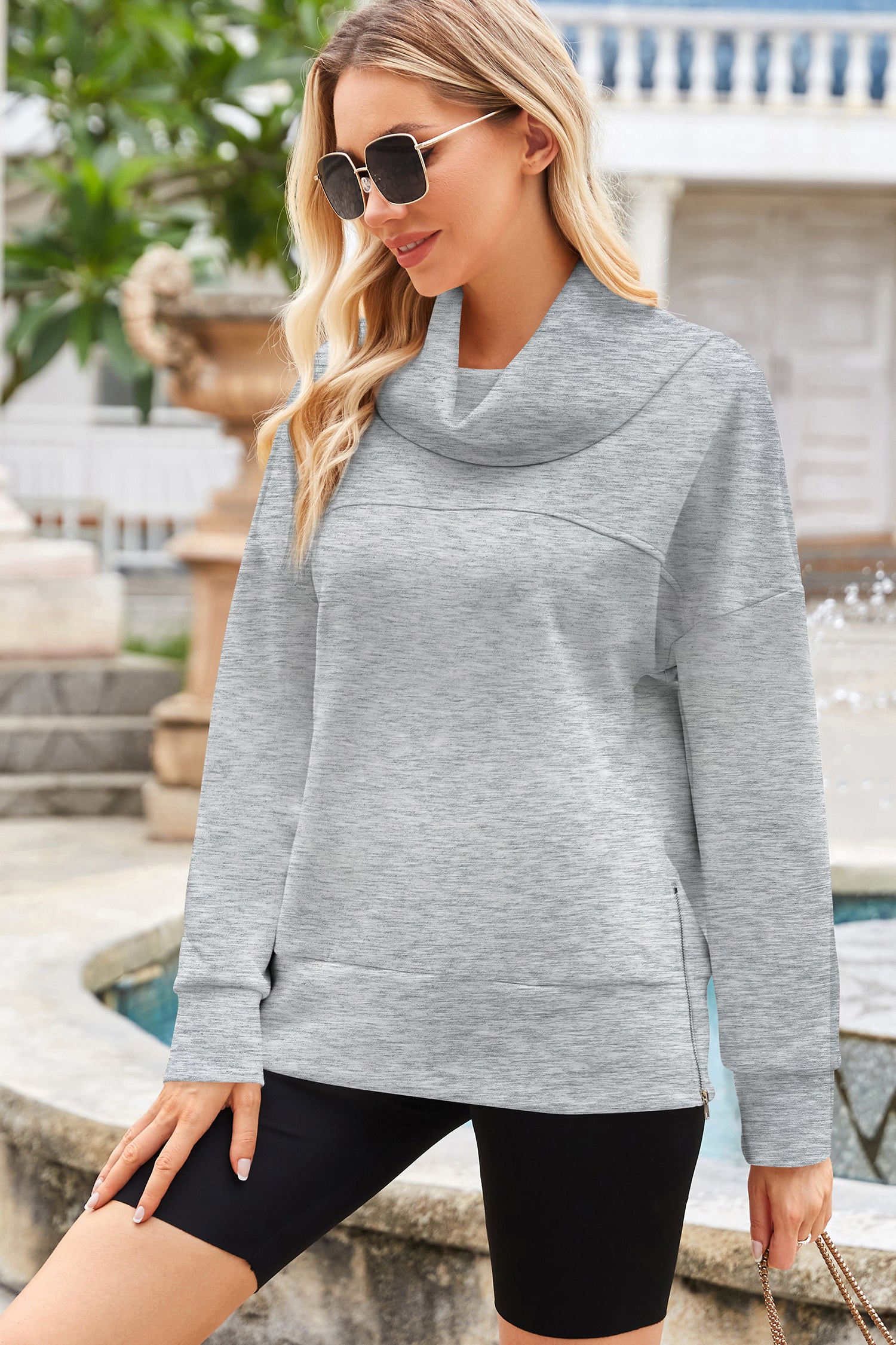 Cakulo Women's Oversized Fall Sweatshirt