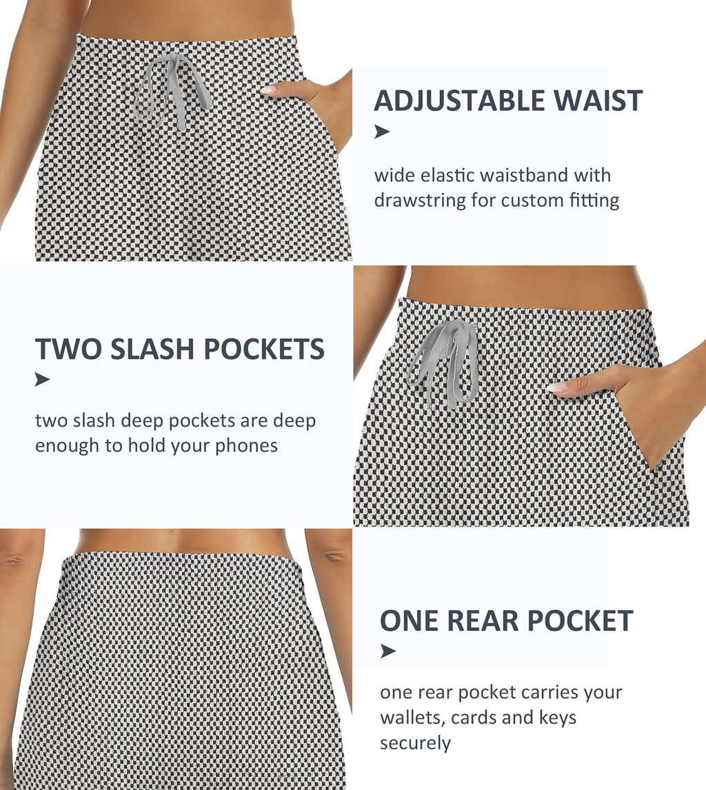 Cakulo Women's Cotton Capris