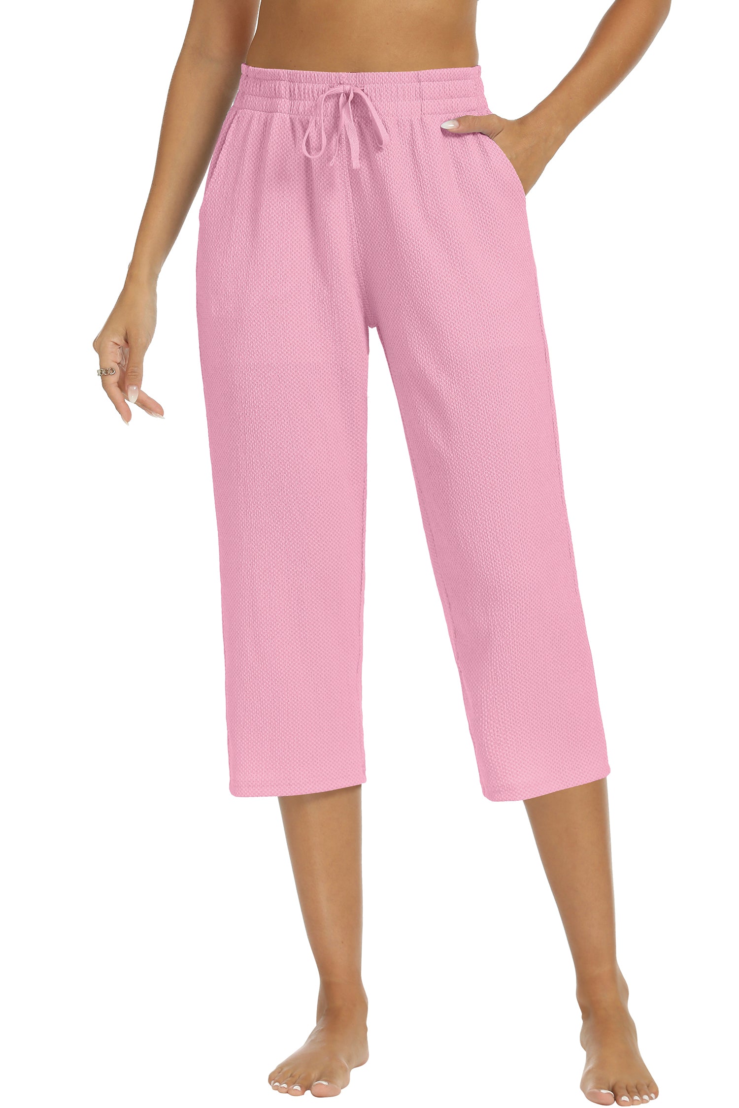 Cakulo Women's Cotton Capris