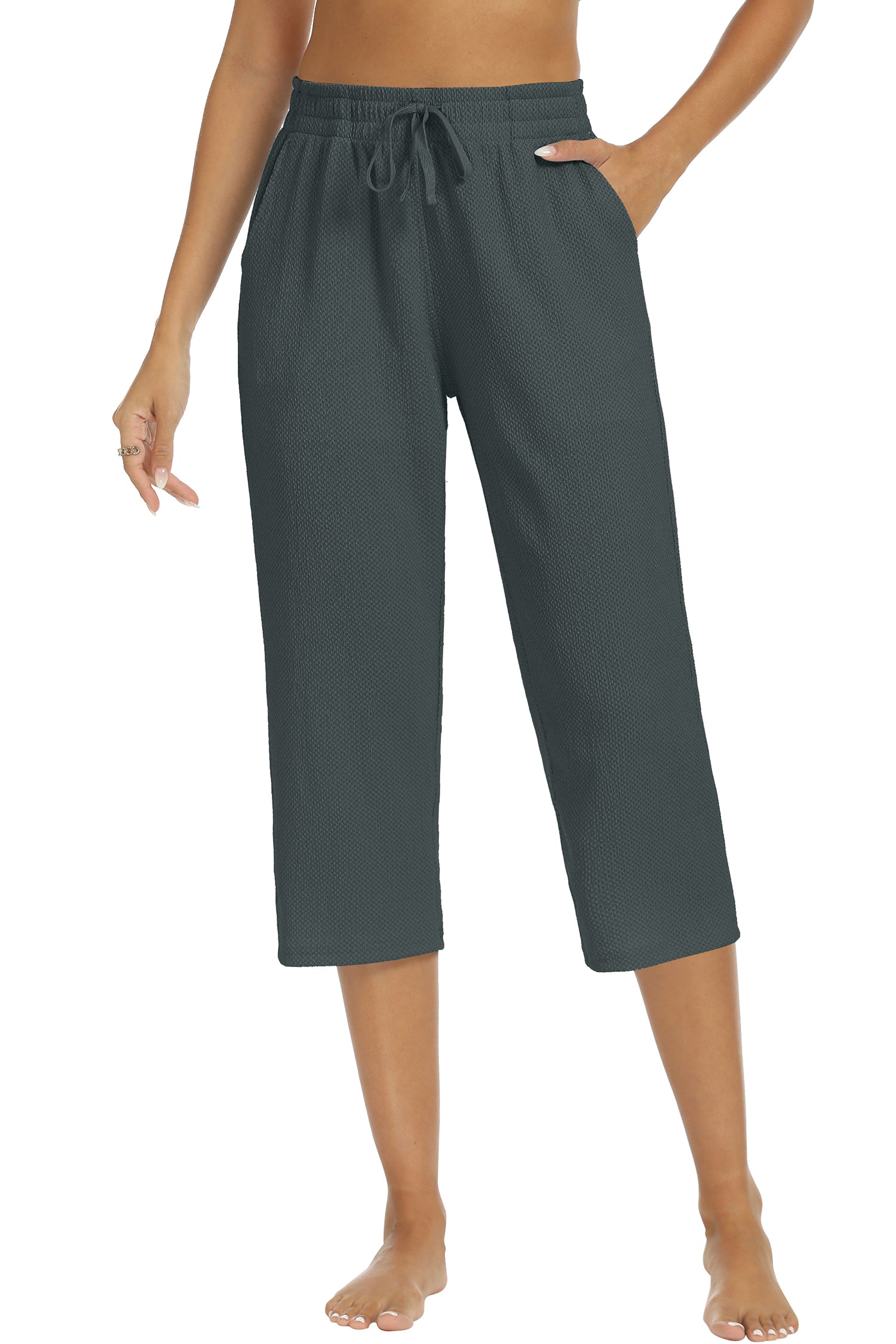 Cakulo Women's Cotton Capris