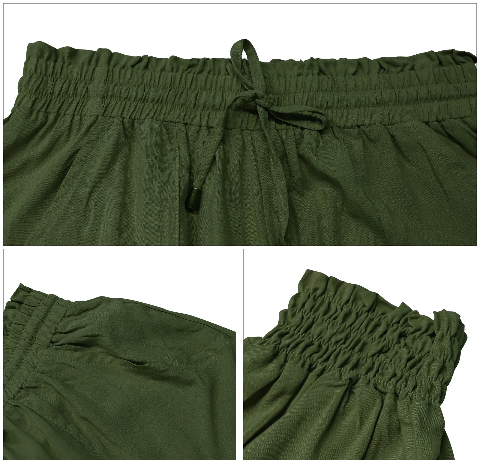 Cakulo Women's Casual Drawstring Joggers