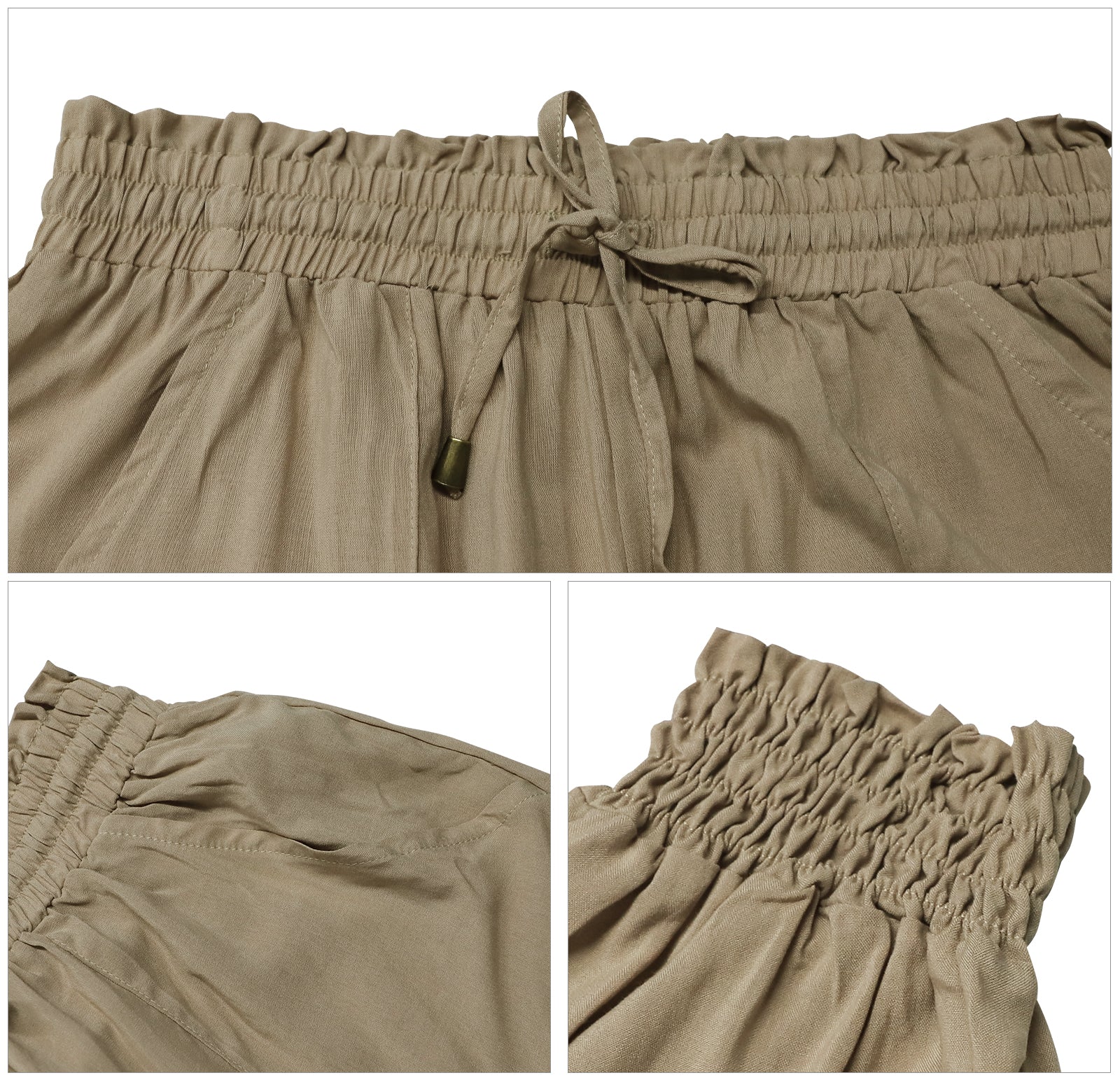 Cakulo Women's Casual Drawstring Joggers