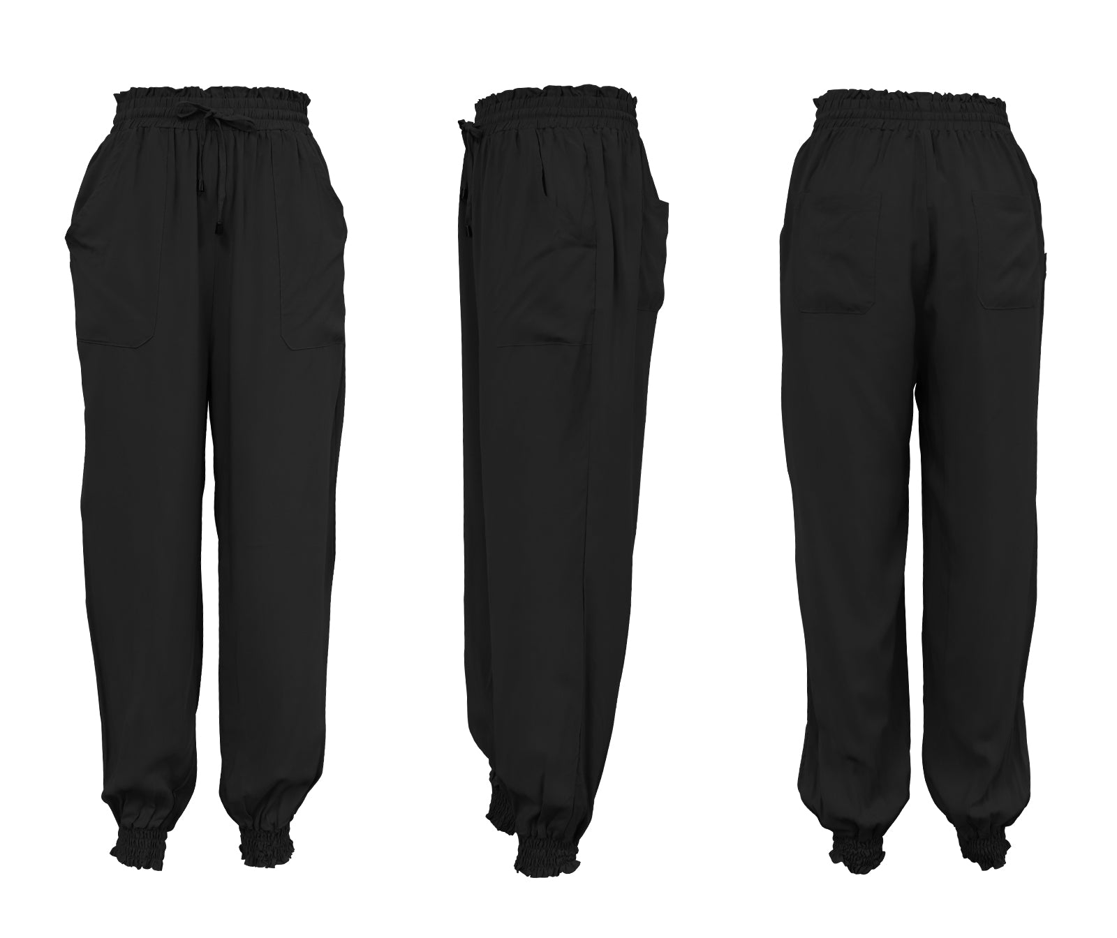 Cakulo Women's Casual Drawstring Joggers