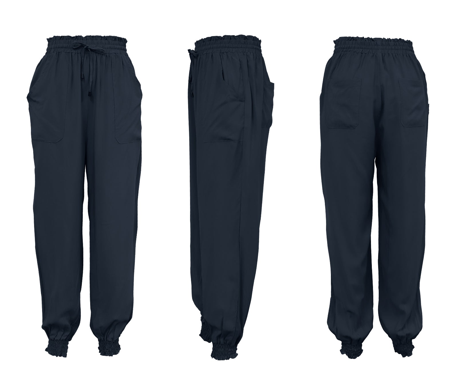 Cakulo Women's Casual Drawstring Joggers