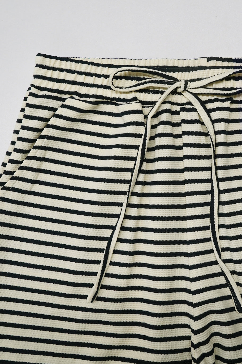 Cakulo Women's Striped High-Waist Y2K Lounge Pants with Pockets