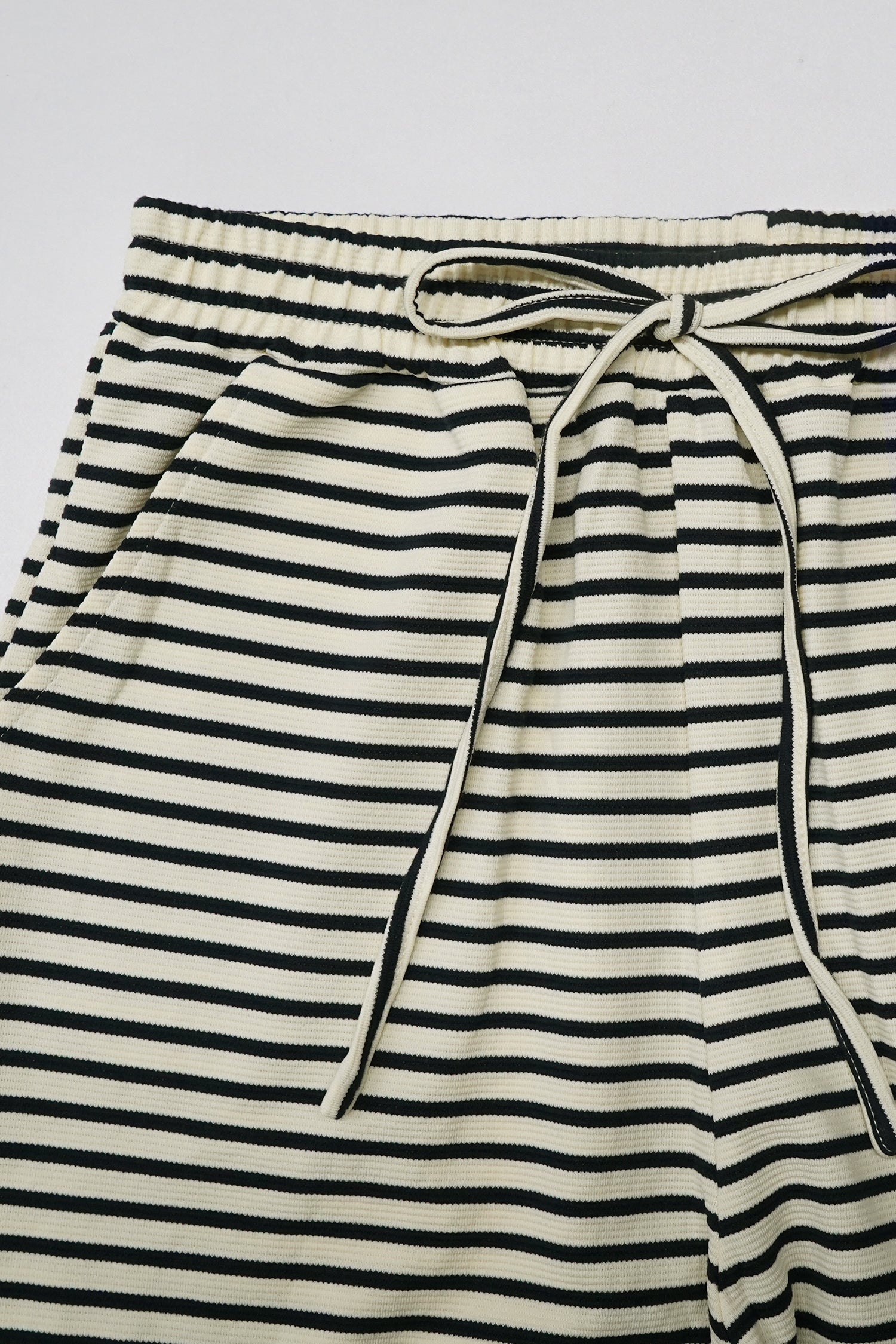 Cakulo Women's Striped High-Waist Y2K Lounge Pants with Pockets