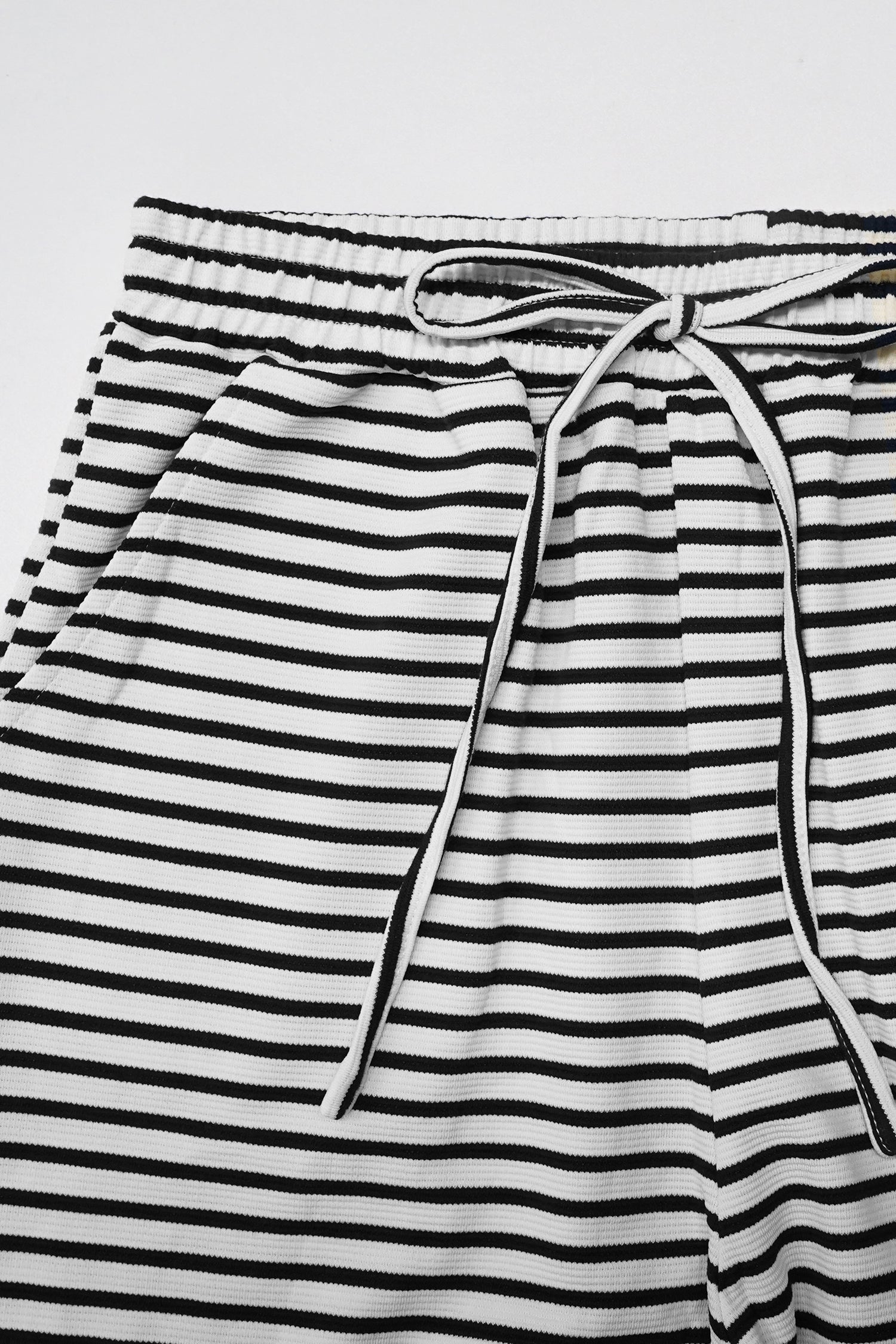 Cakulo Women's Striped High-Waist Y2K Lounge Pants with Pockets