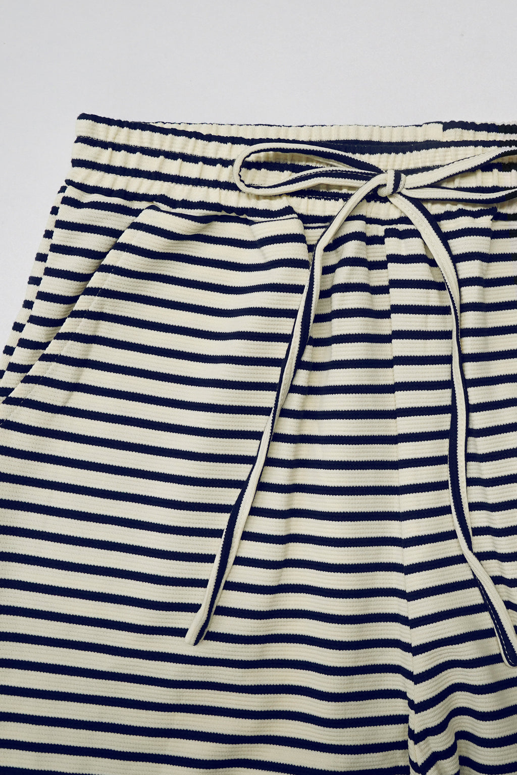 Cakulo Women's Striped High-Waist Y2K Lounge Pants with Pockets