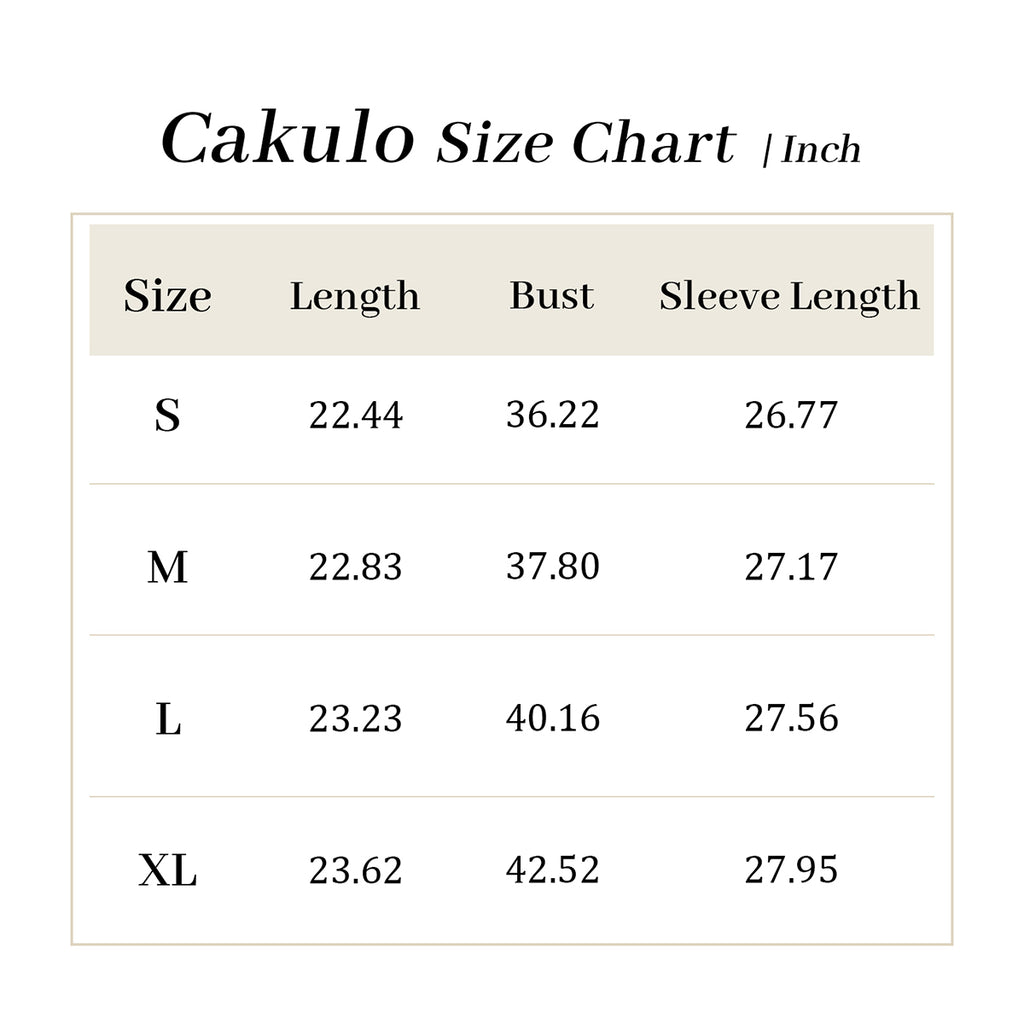 Cakulo Women's 2024 Fall Pullover Sweater