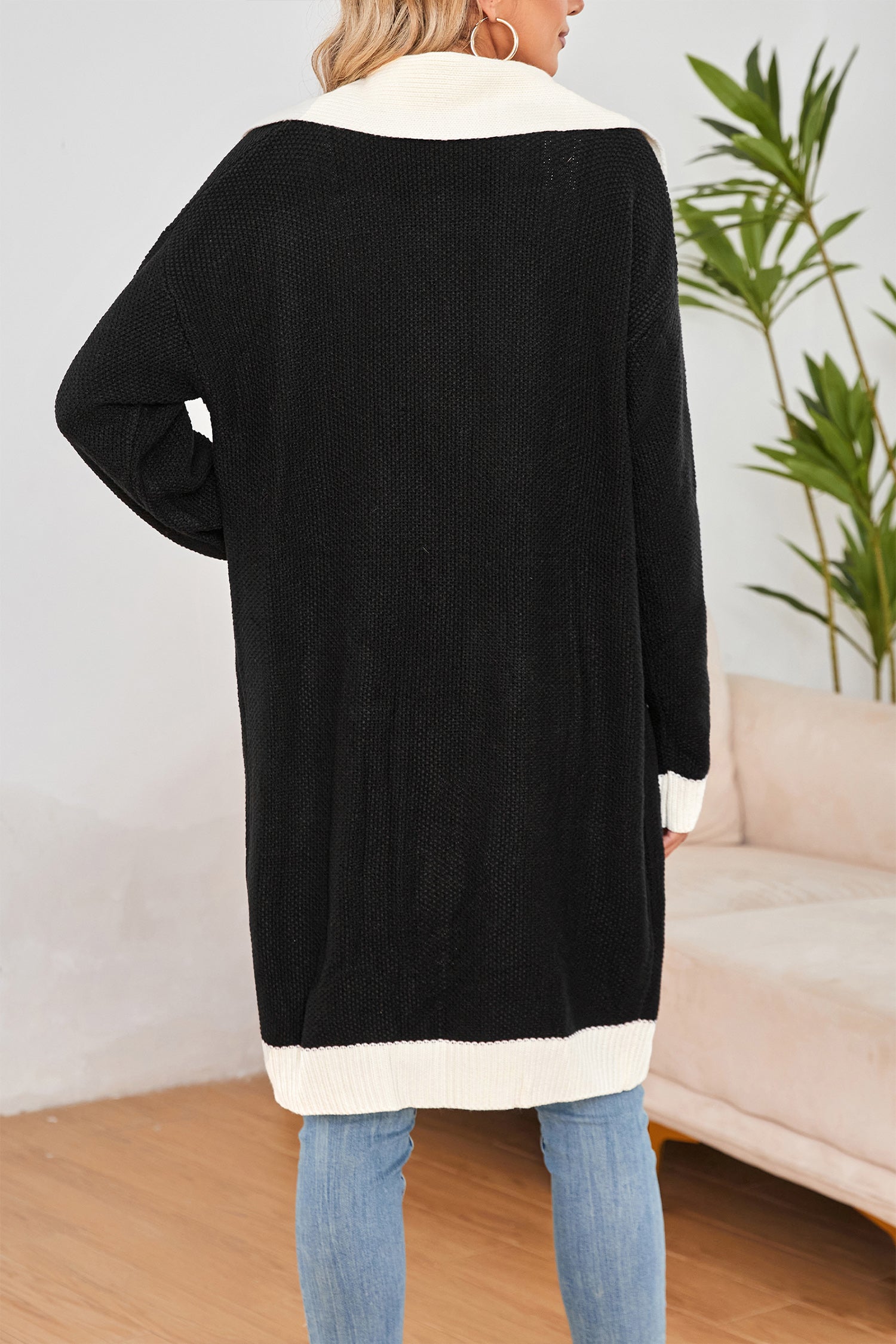 Cakulo Women's Oversized Knit Cardigan