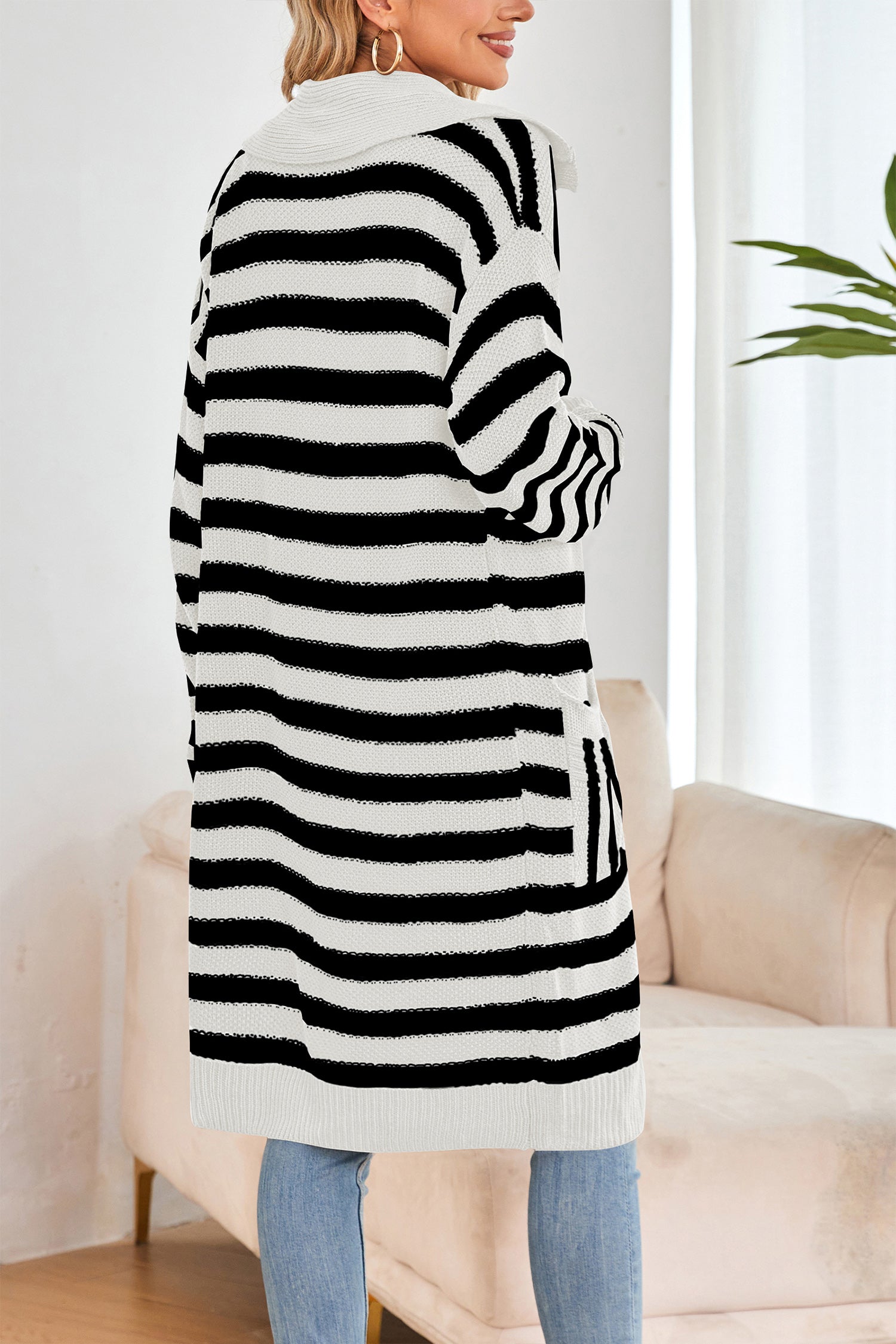 Cakulo Women's Oversized Knit Cardigan