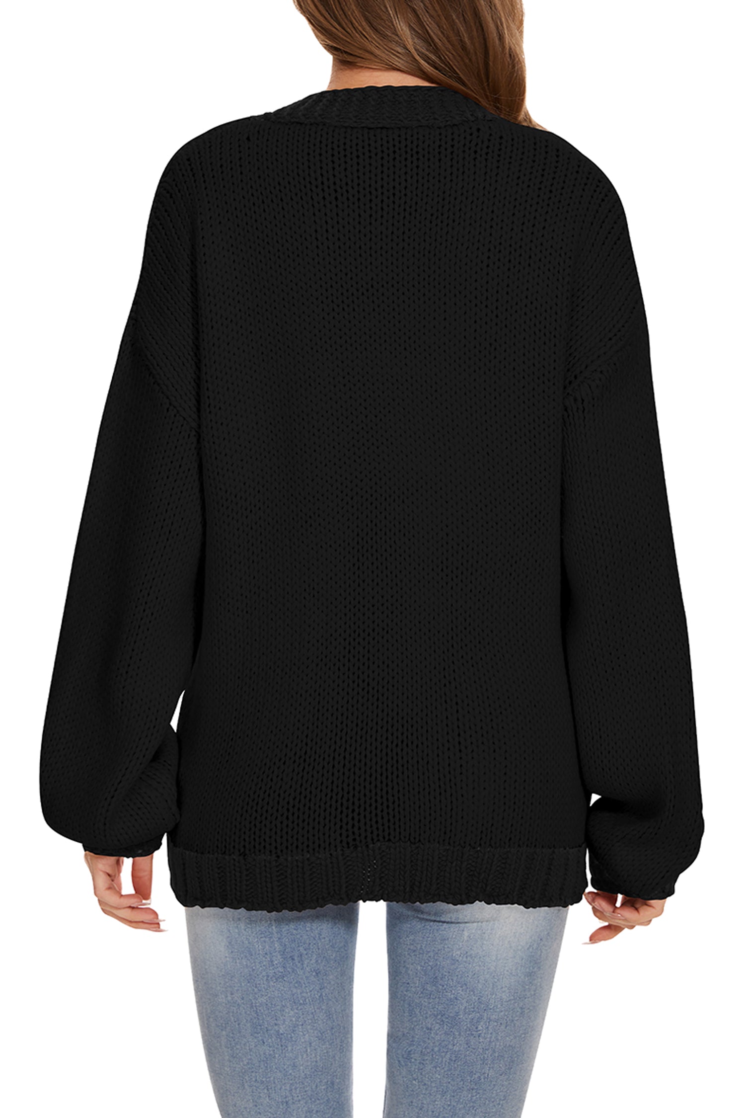 Cakulo Women's Oversized Chunky Knit Cardigan