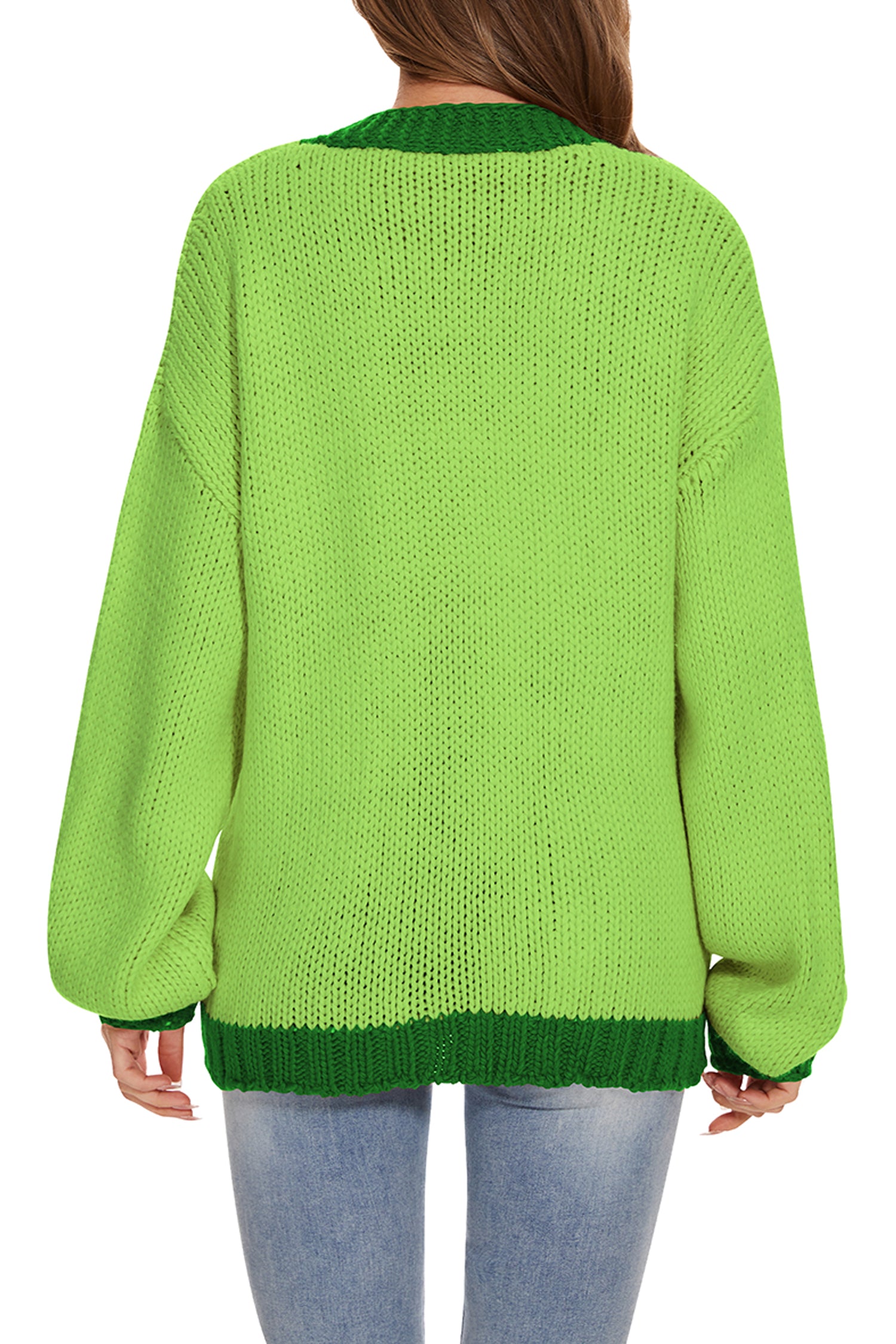 Cakulo Women's Oversized Chunky Knit Cardigan